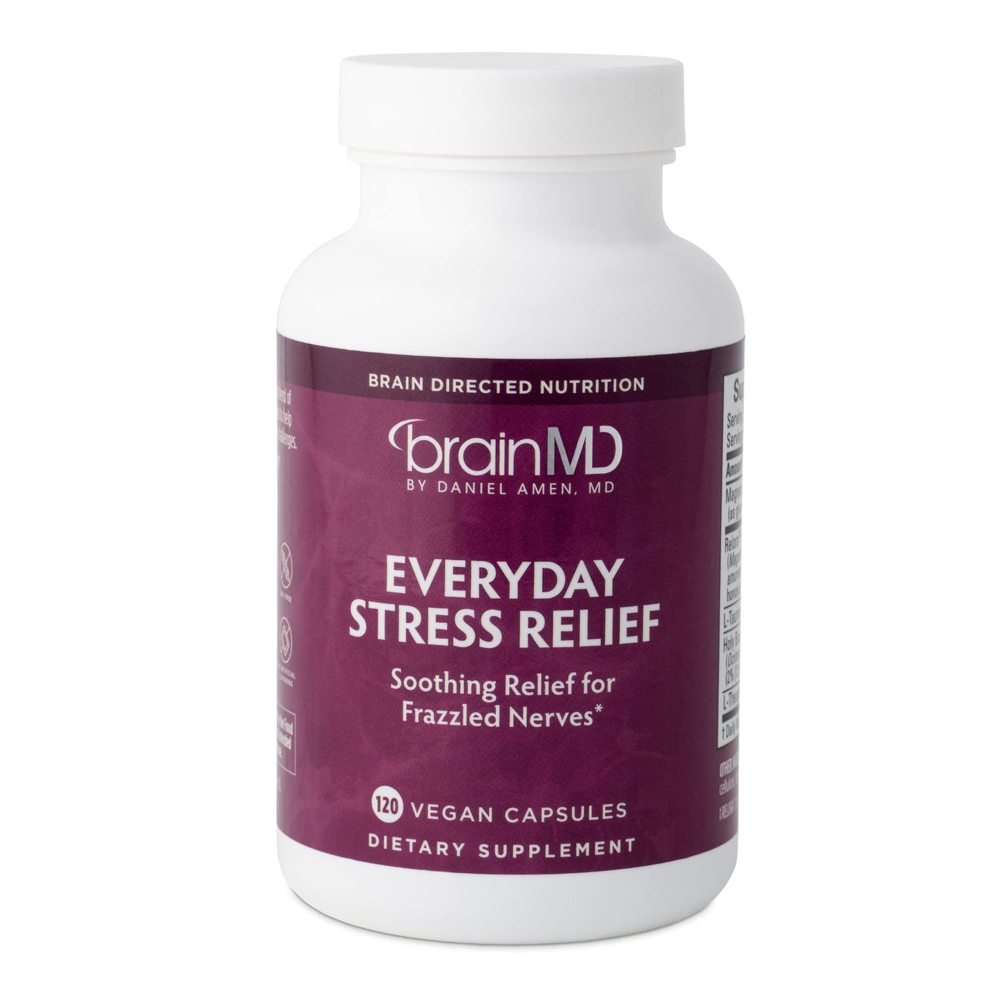 BRAINMD Dr Amen Everyday Stress Relief Capsules 120