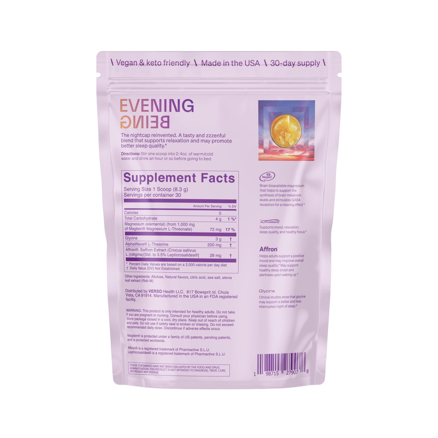 Verso Evening Being Powder 8.74 Ounce