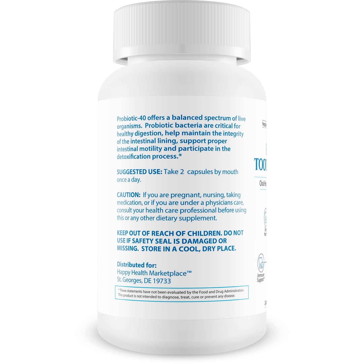 Happy Health Marketplace Fresh Tooth 360 Pro Capsule 60 Count