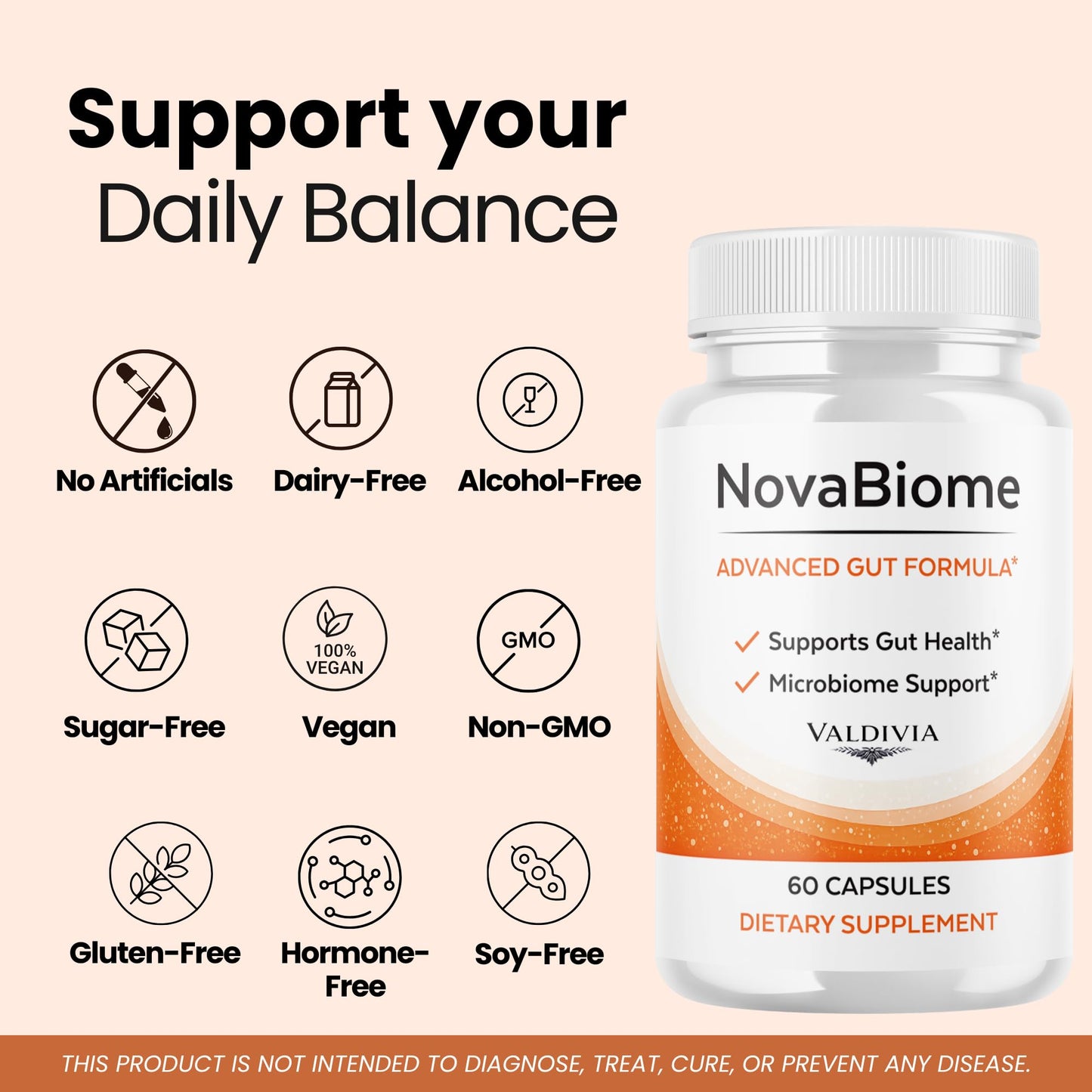 Valdivia NovaBiome Capsules, 120 Capsules