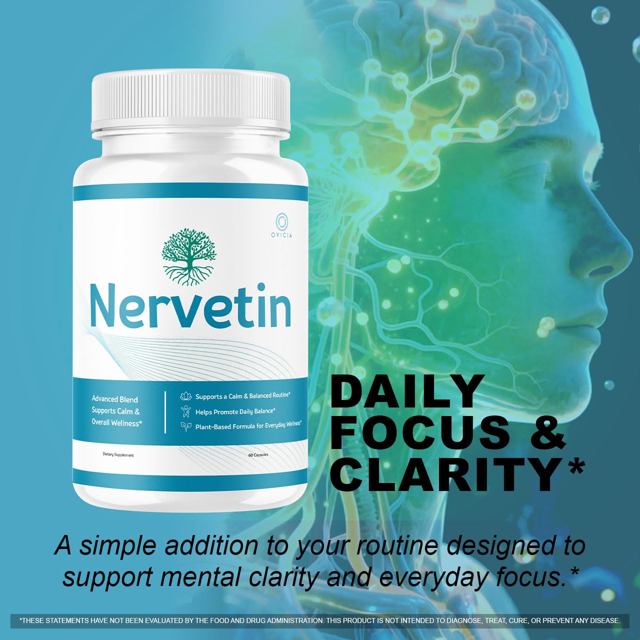 OVICIA Nervetin Capsules 180 Capsules