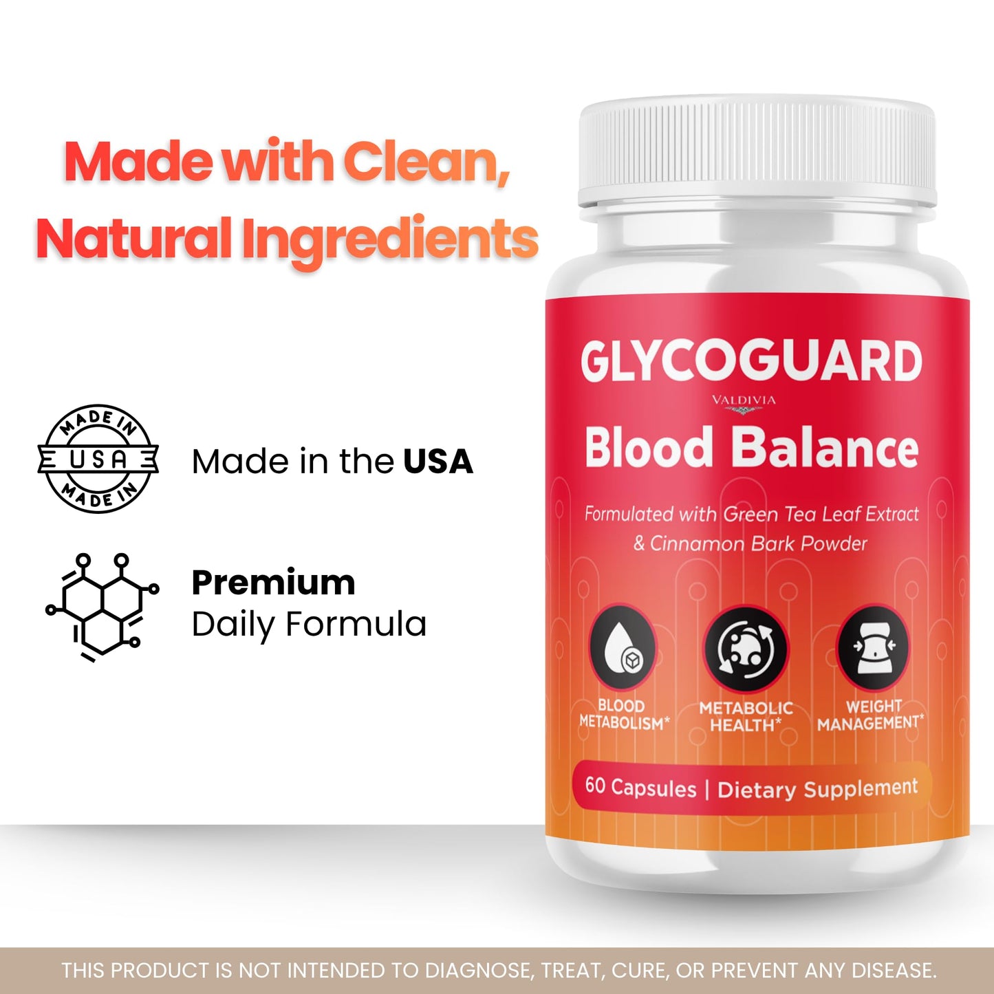 Valdivia Glycoguard Red Capsules, 180 Capsules