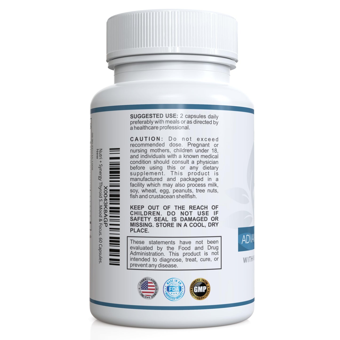 Nutri + Synergy Thyroid Support Capsule 60 Capsules