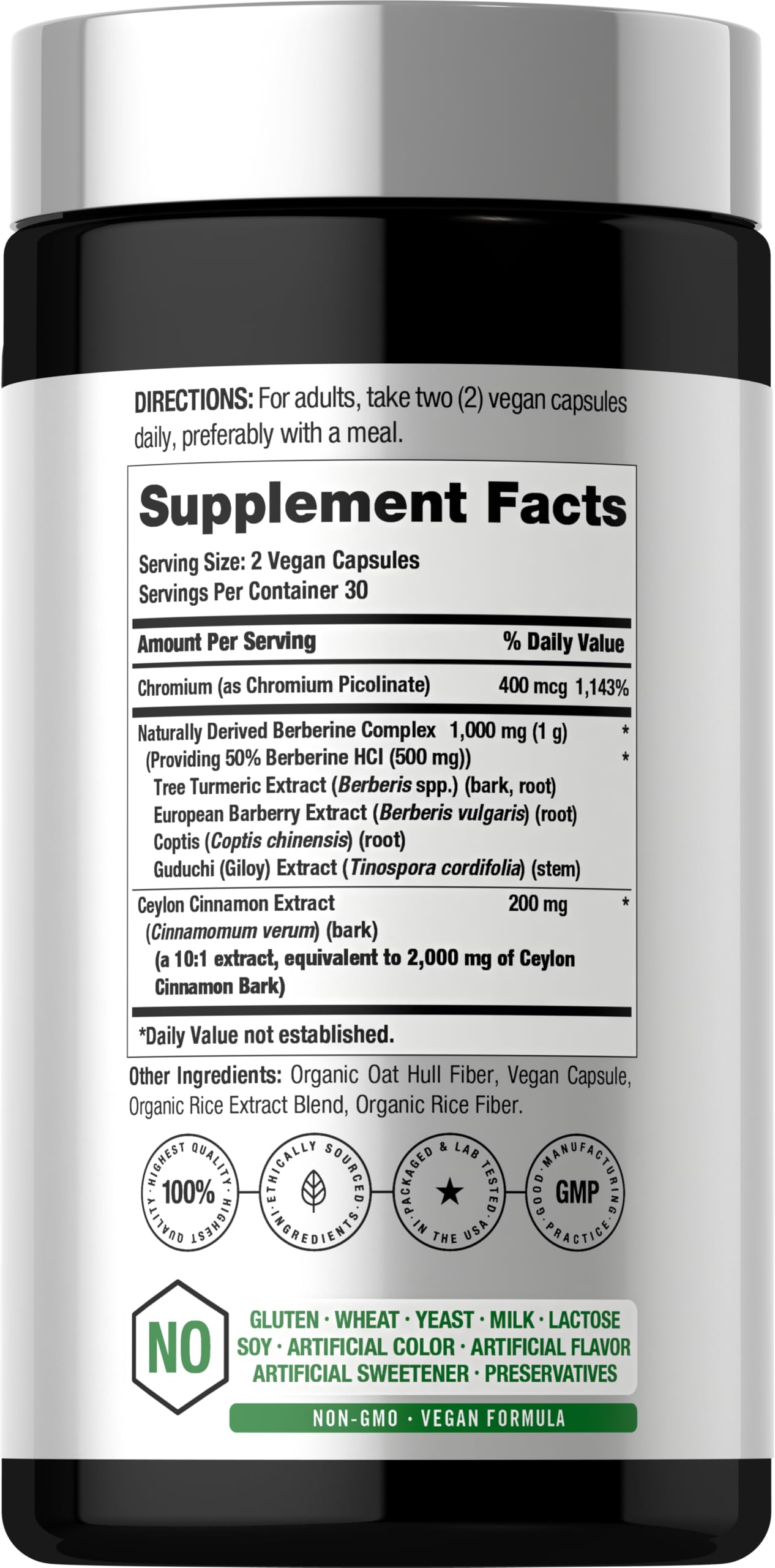 Horbäach Berberine Complex Capsule 60 Count