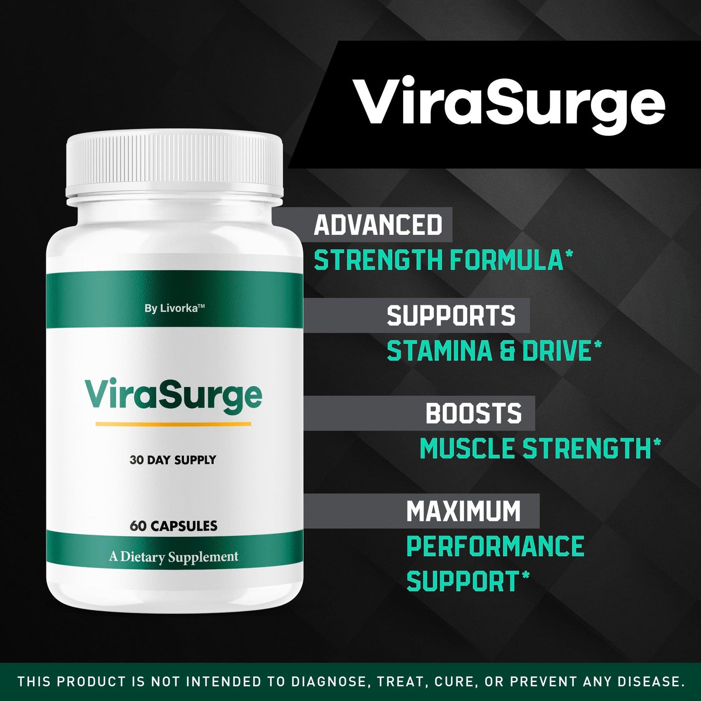 LIVORKA ViraSurge Pills 120 Capsules