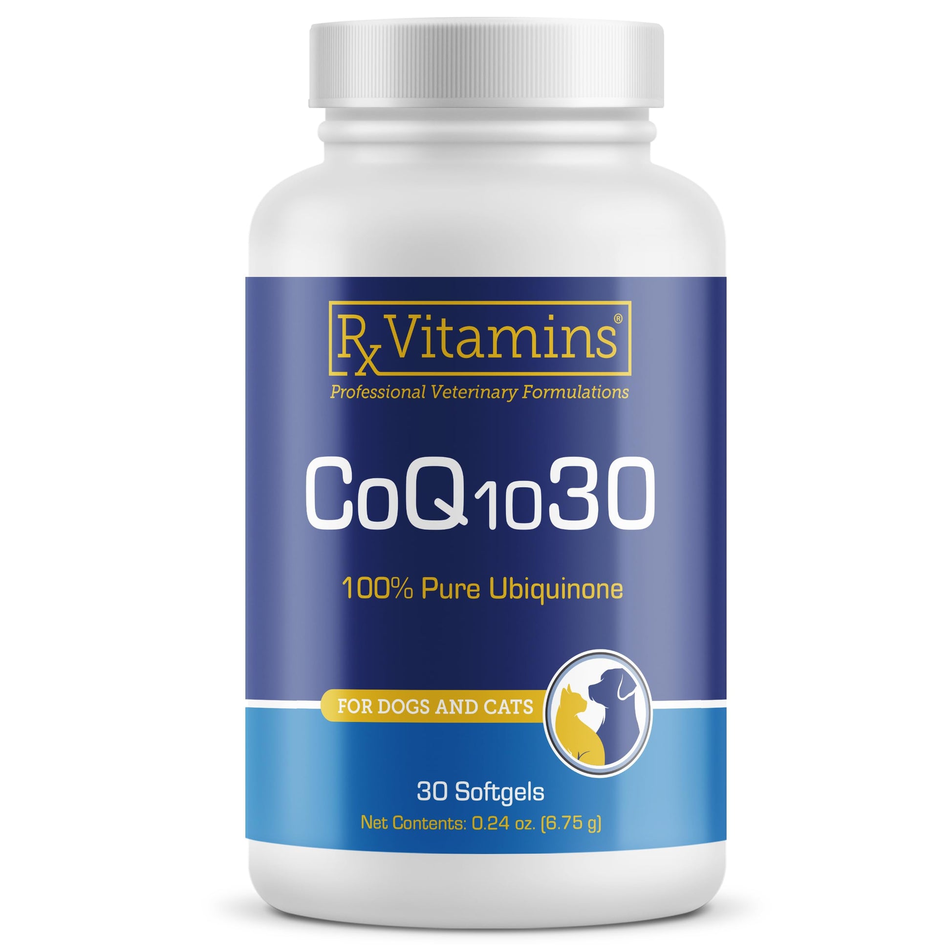 Rx Vitamins CoQ10 Soft Gels 30 Count