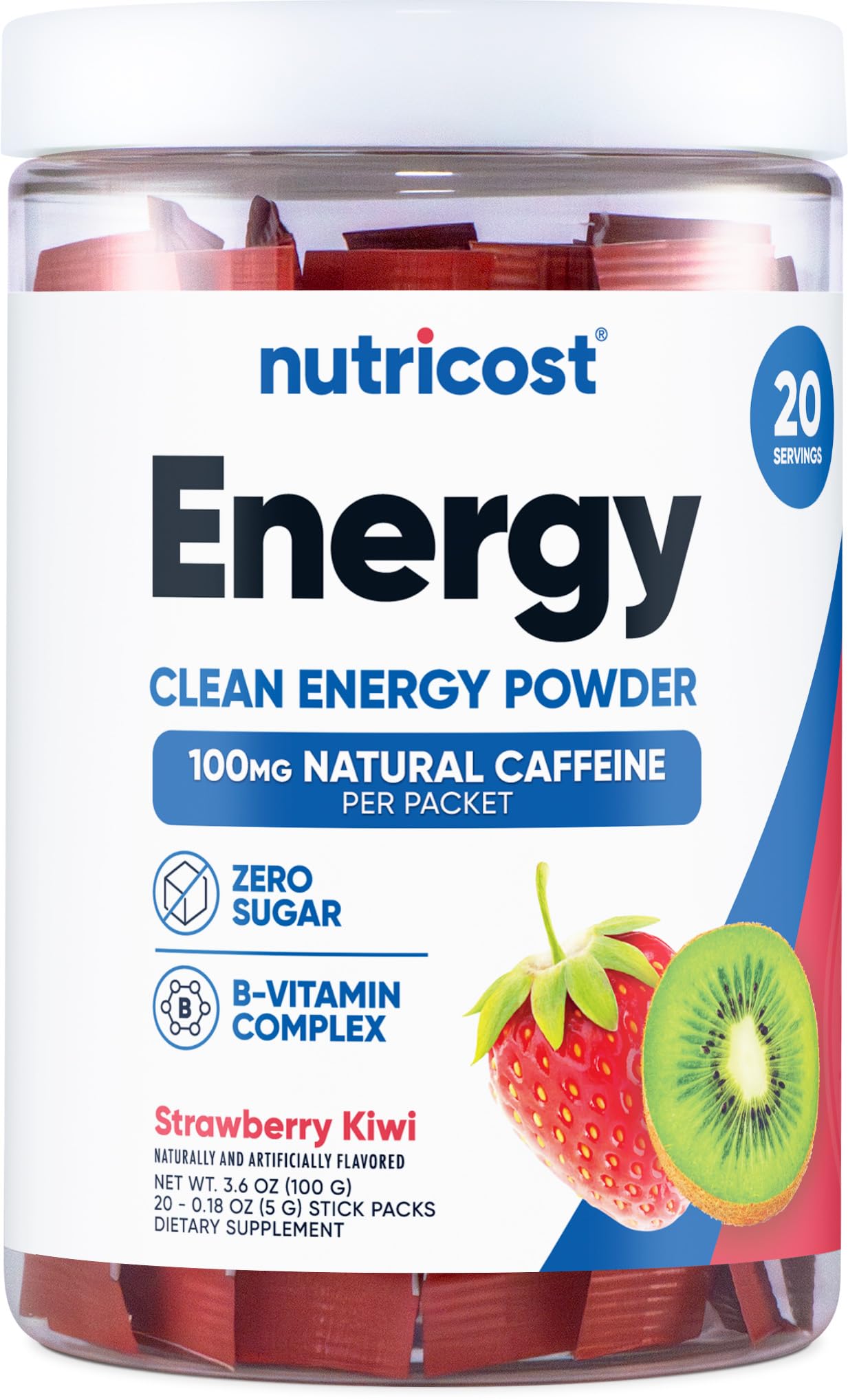 Nutricost Energy Complex Stickpack Powder 3.6 Ounce