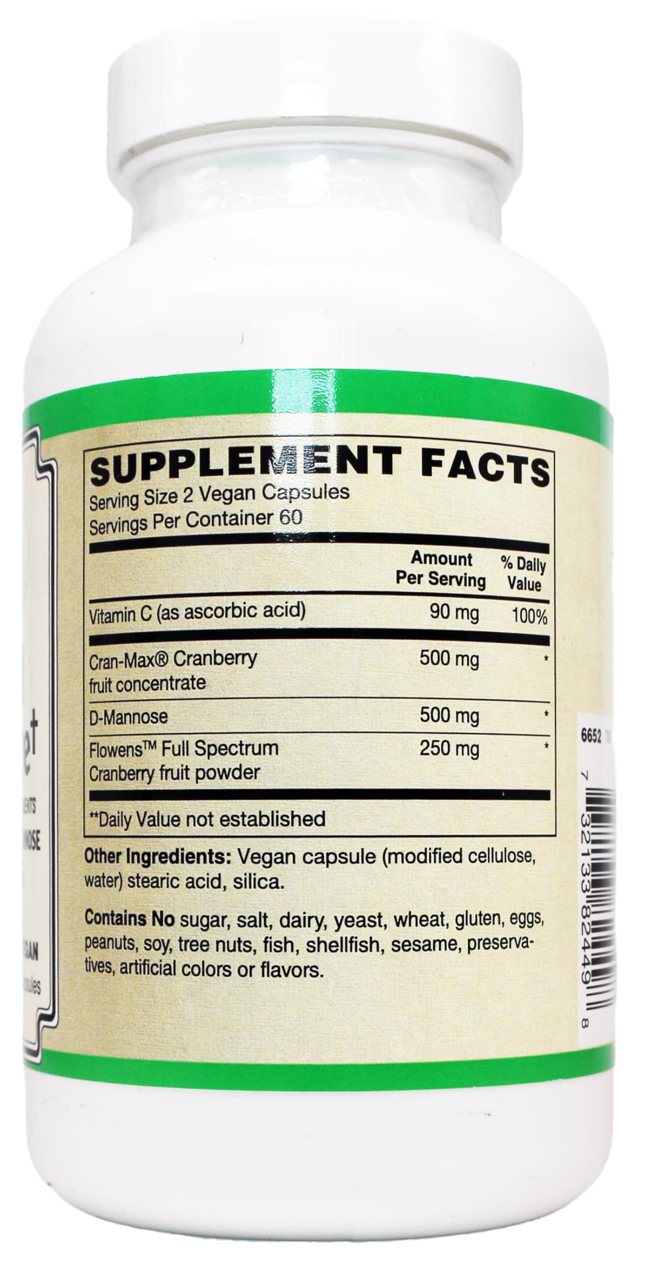 AlchePharma Advanced Urinary Care Supplement Flowens Cranberry Extract Blend Capsule, 1 Count