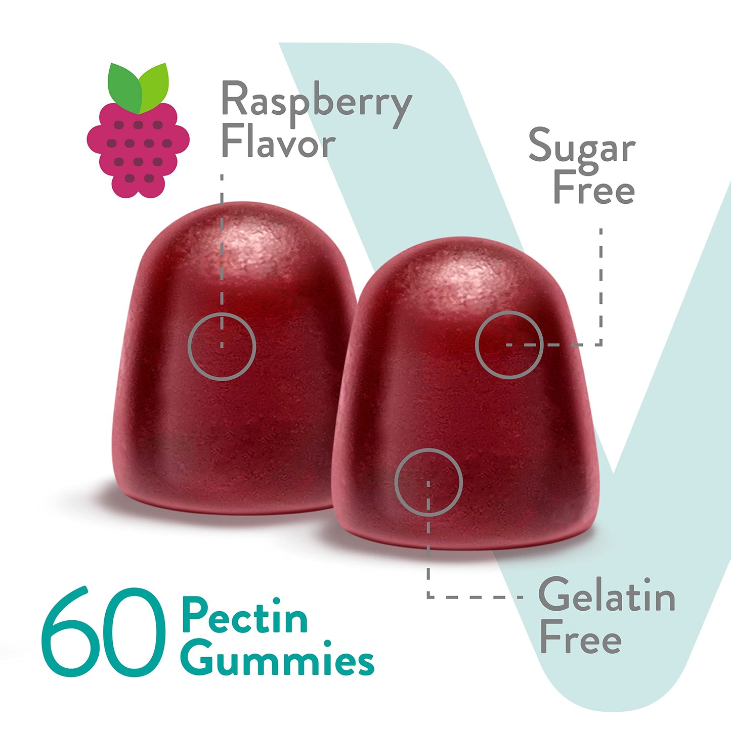 Viteey Probiotic Gummies for Women, Men & Teens Gummy 60 Count