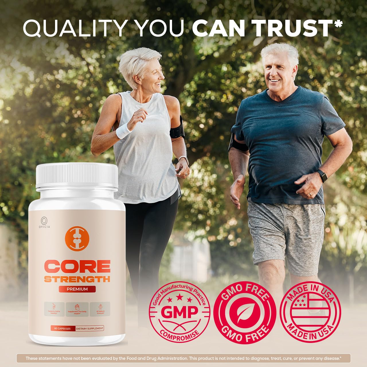 OVICIA Core Strength Capsules 120 Capsules