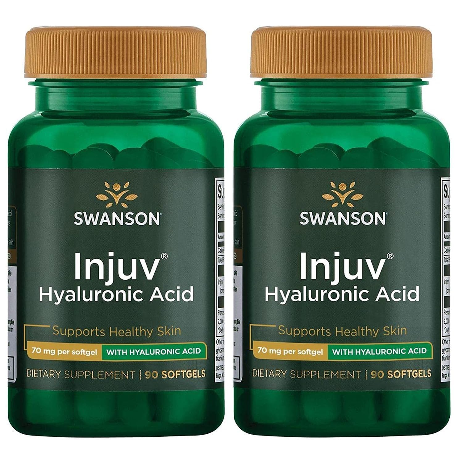 Swanson Injuv Hyaluronic Acid Softgels 180