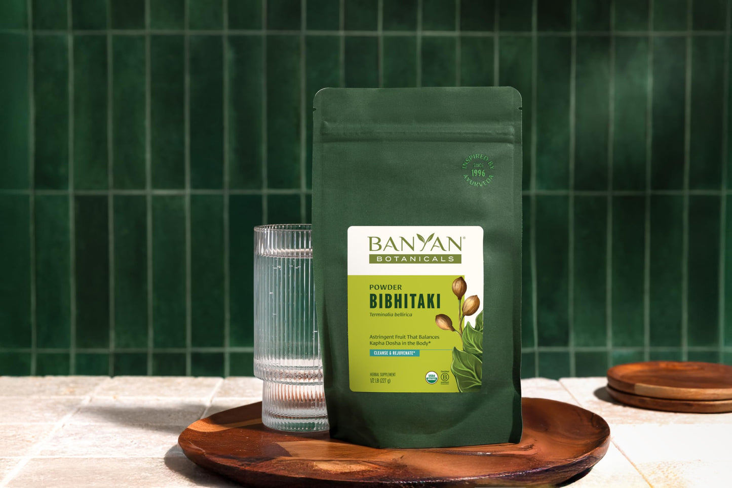 Banyan Botanicals Bibhitaki Powder - Certified Organic, 8 Ounce