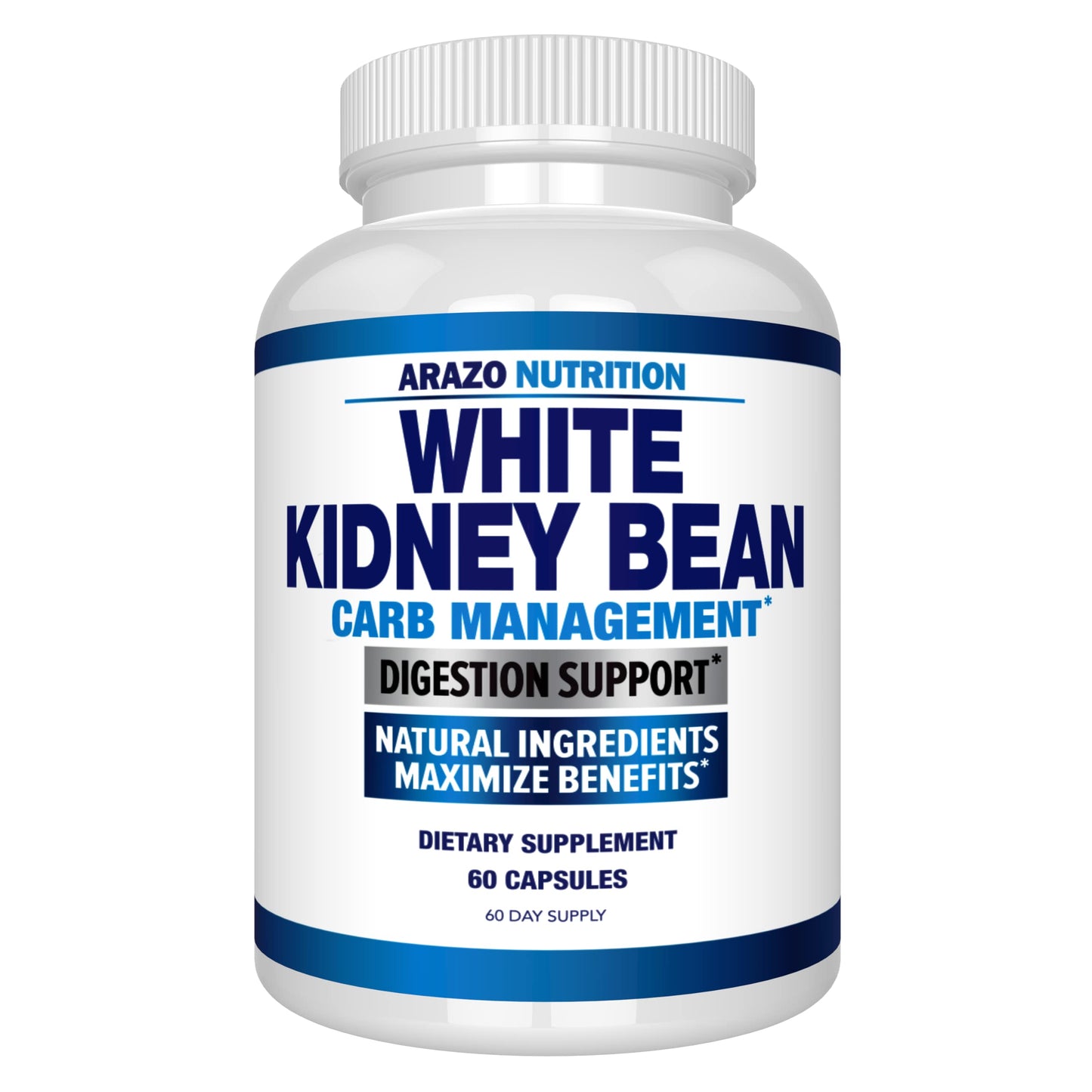 Arazo Nutrition White Kidney Bean Extract Capsule 60 Count