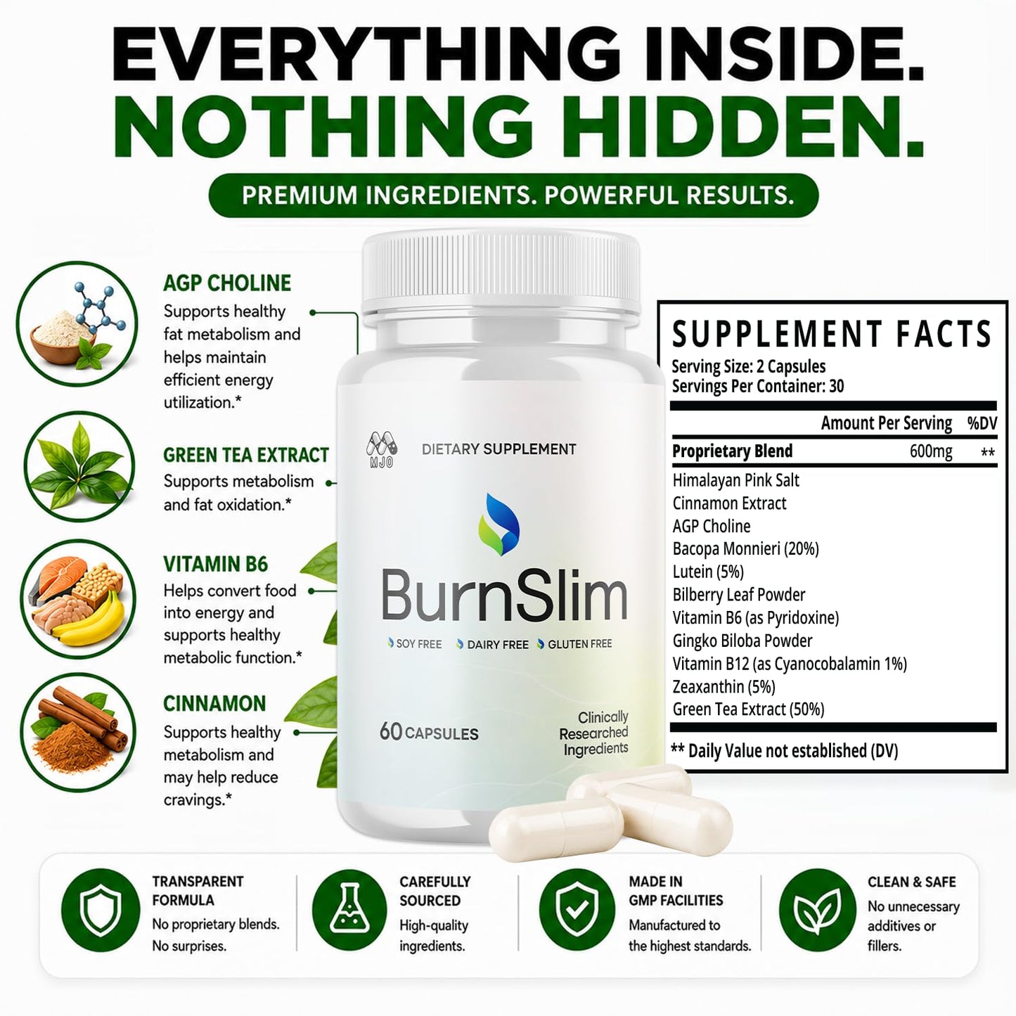 MJO Burn Slim Capsule 300