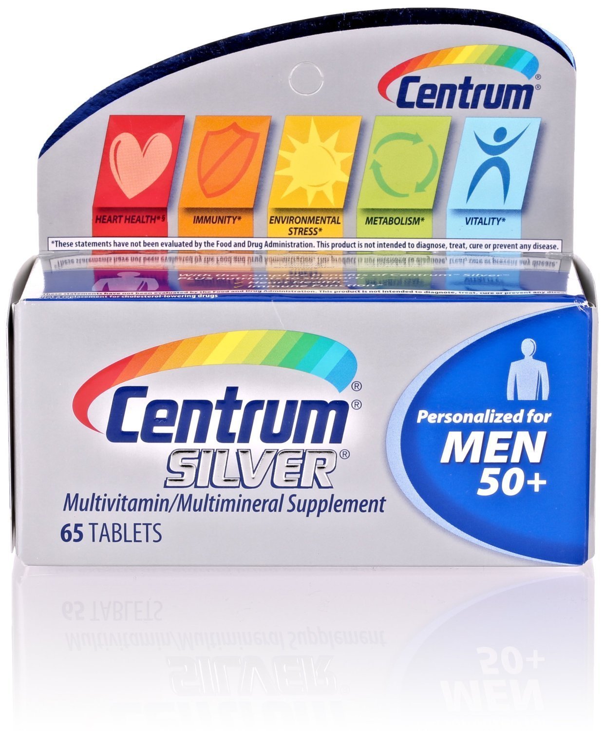 Centrum Silver Men 50+ Tablets, 130 Count