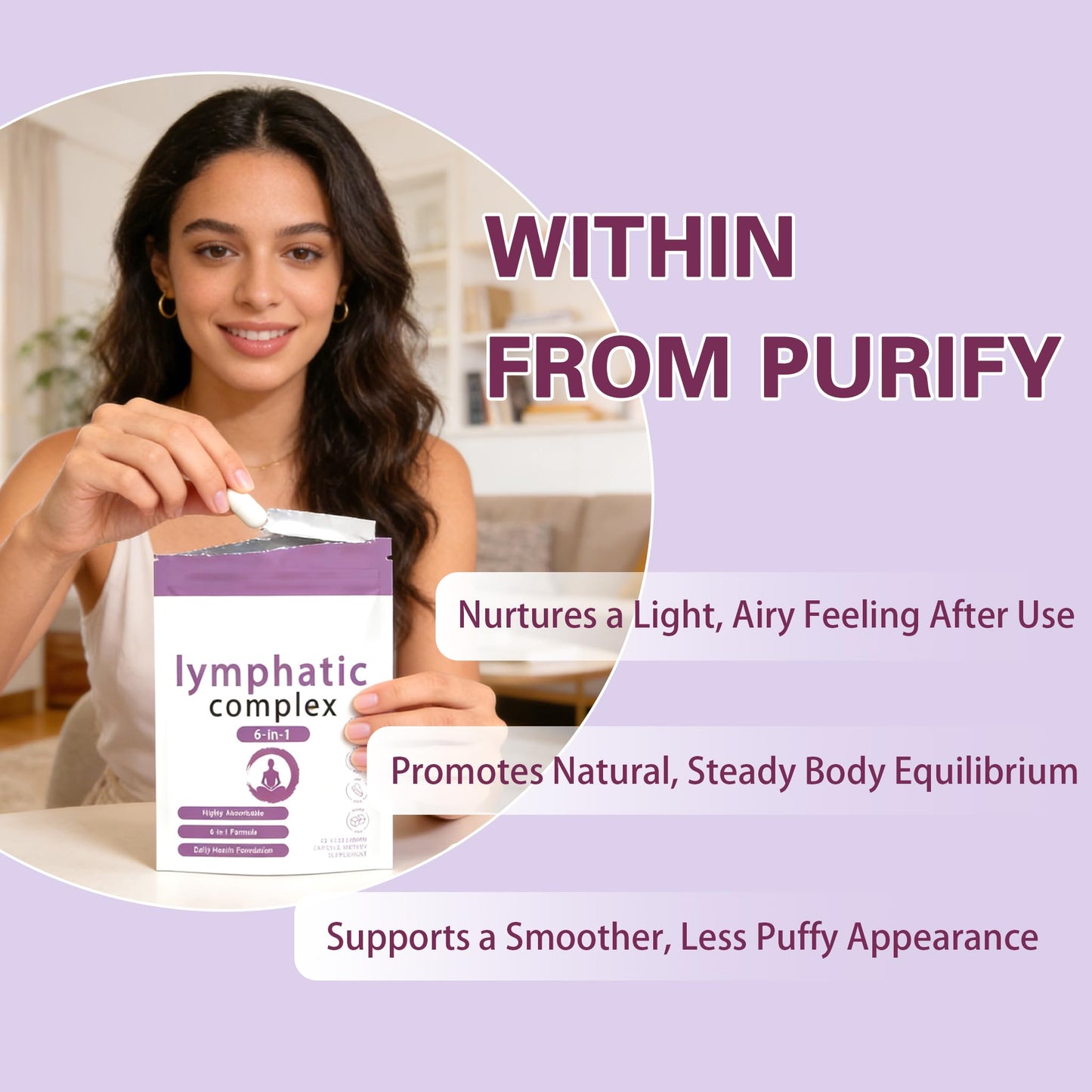 FW ZONE Lymphatic Complex 6-in-1 Capsules, Capsule, 1 Count