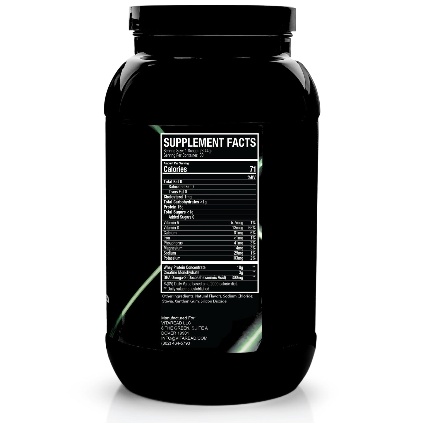 ENEROSORA Plant-Based Muscle Builder Powder, 30 Servings