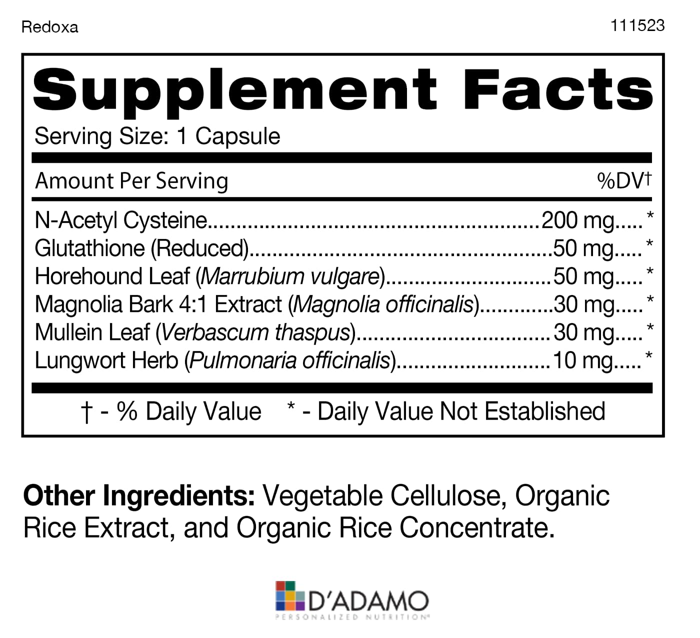D'Adamo Personalized Nutrition Intestinal Synergy Stack Capsules 90