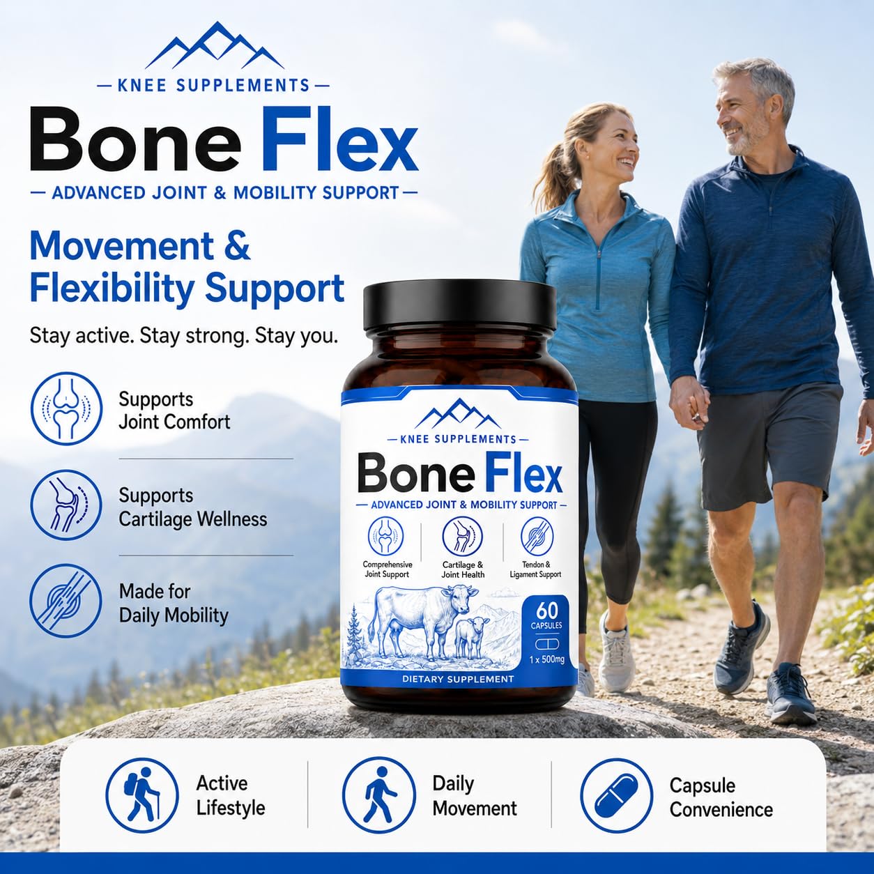 Amvora BoneFlex Capsules 1 Count
