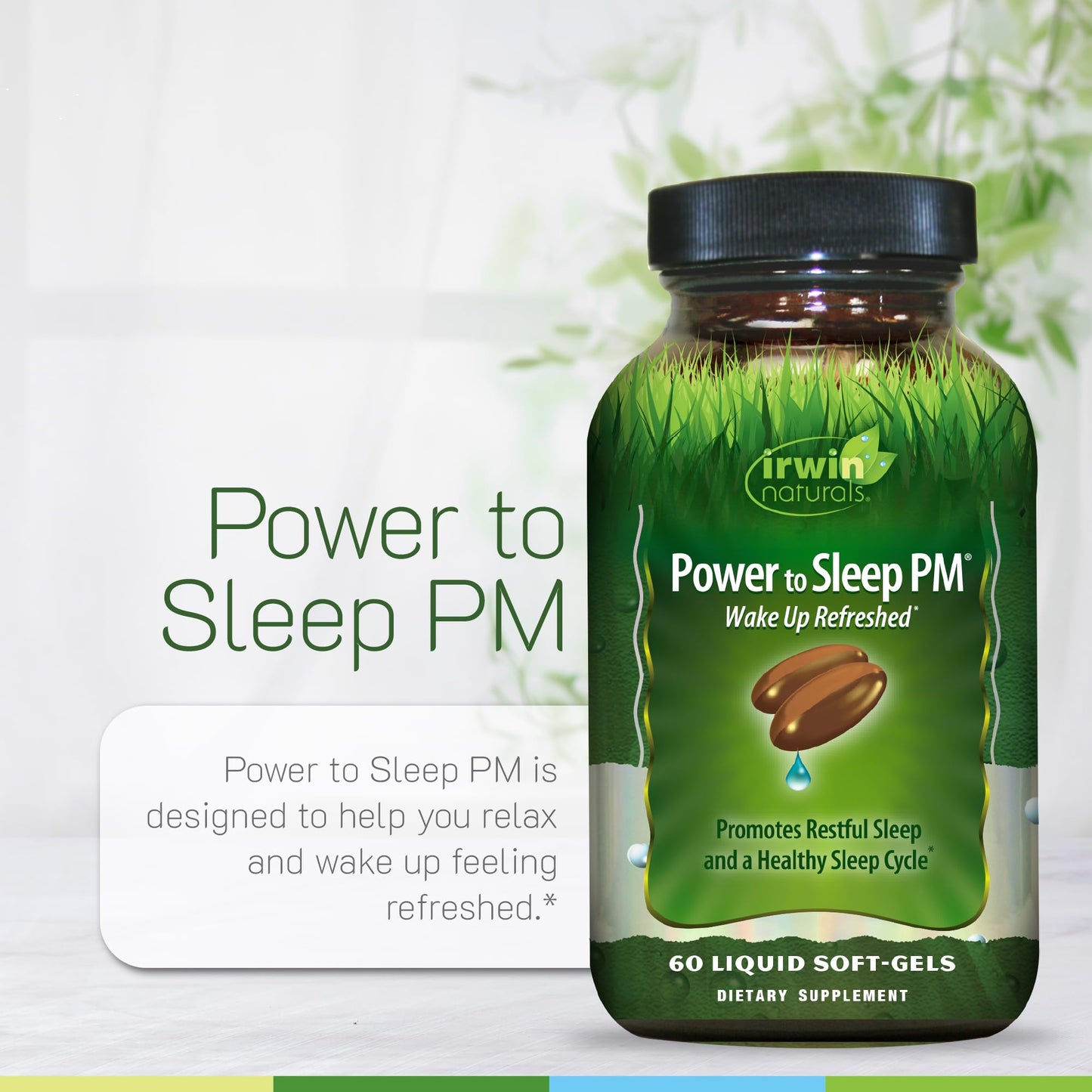 Irwin Naturals Power to Sleep PM Soft-Gels 60