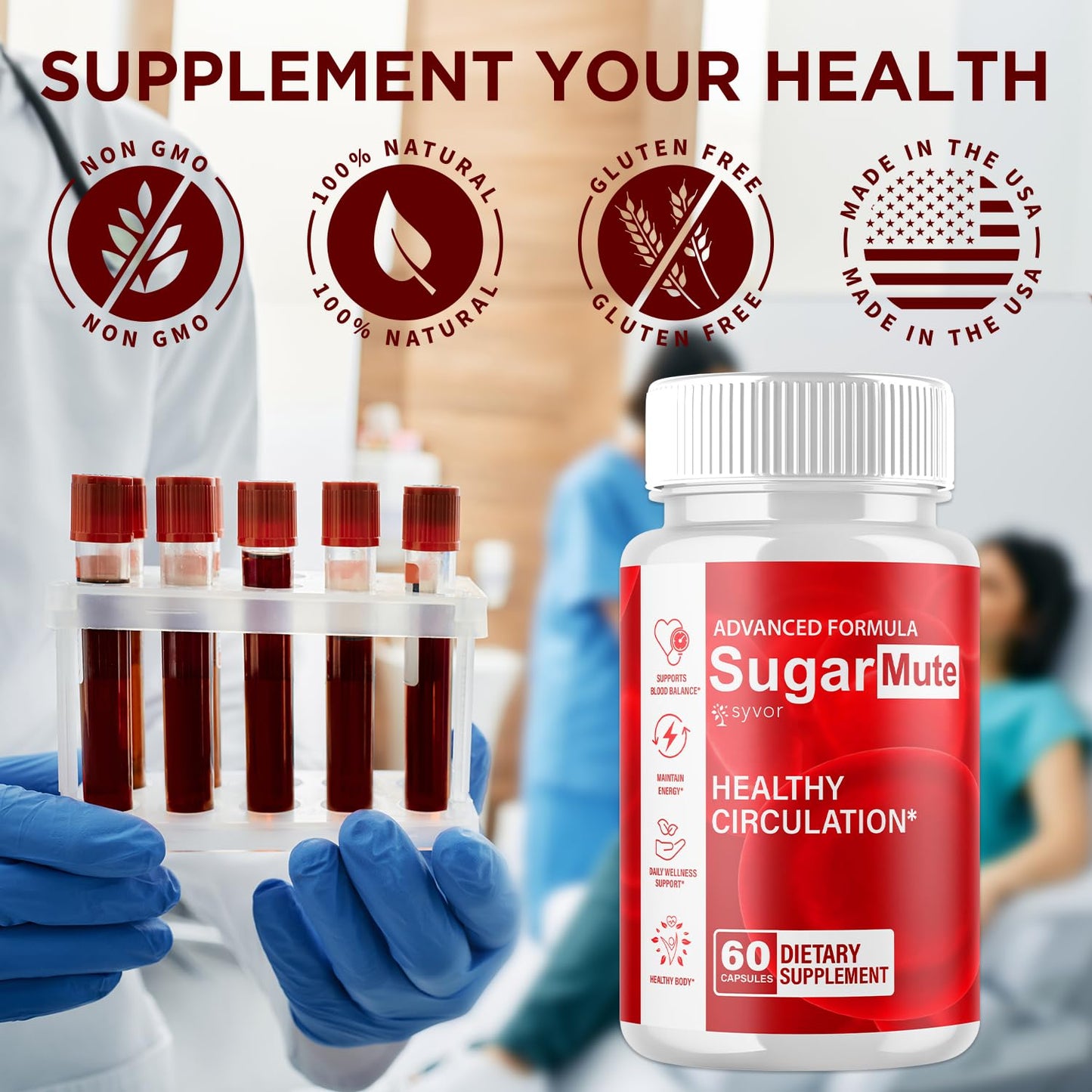 Syvor SugarMute Capsules 60 Count