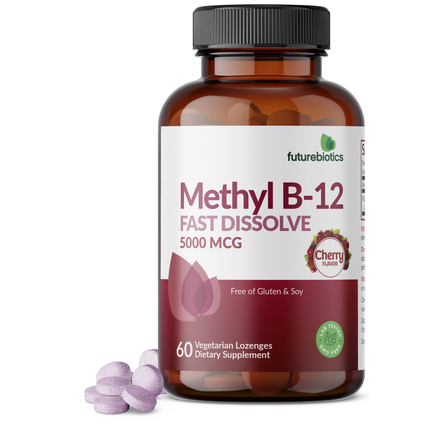 Futurebiotics Methyl B12 5000 MCG Vitamin B12 Methylcobalamin Tablet, 60 Tablets