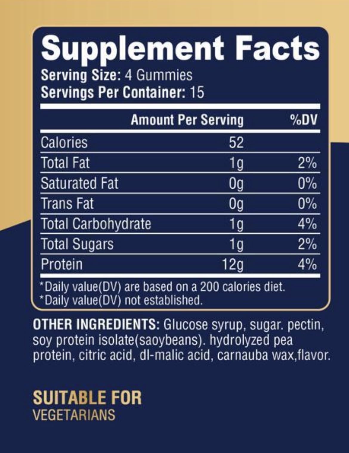 B&B GLOBAL Protein Gummies – Naturally Mixed Berry Flavored, 60 Gummies