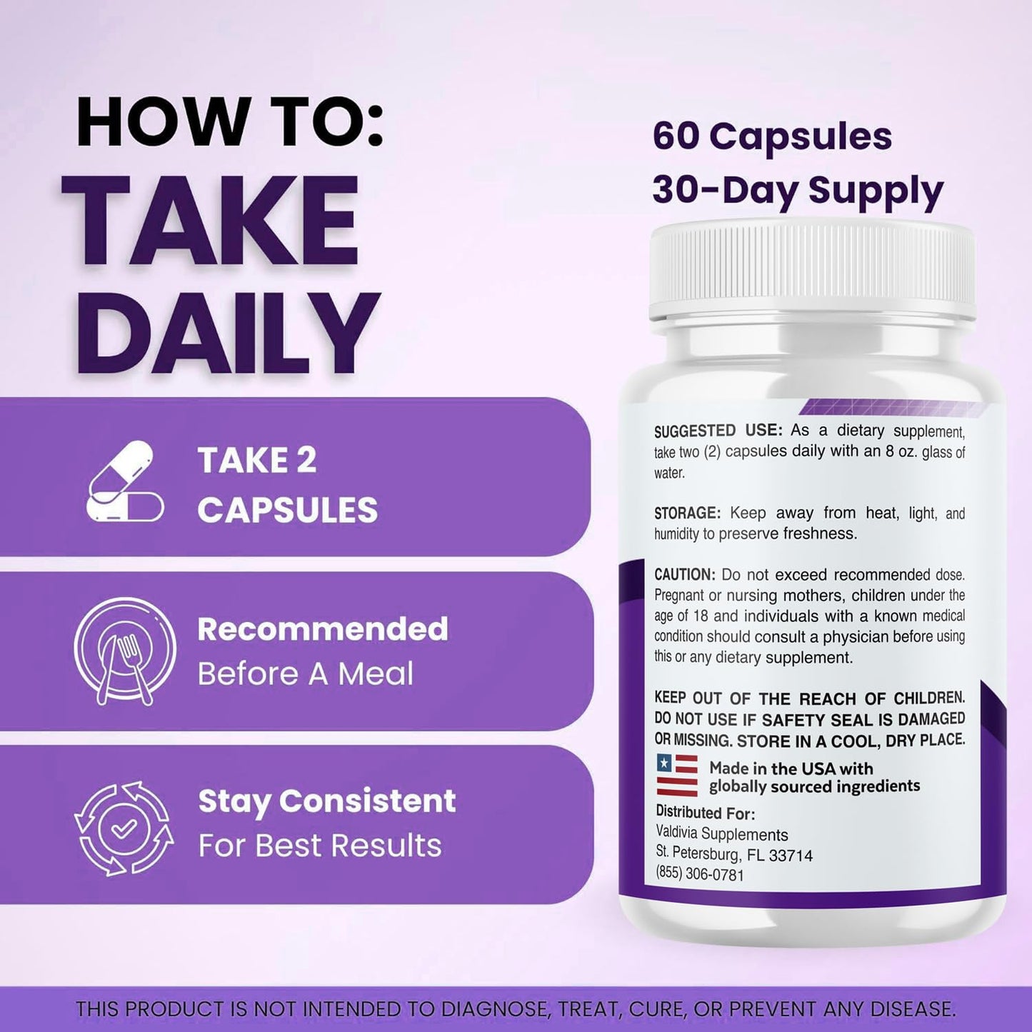 Valdivia Memopezil Capsules 180 Capsules