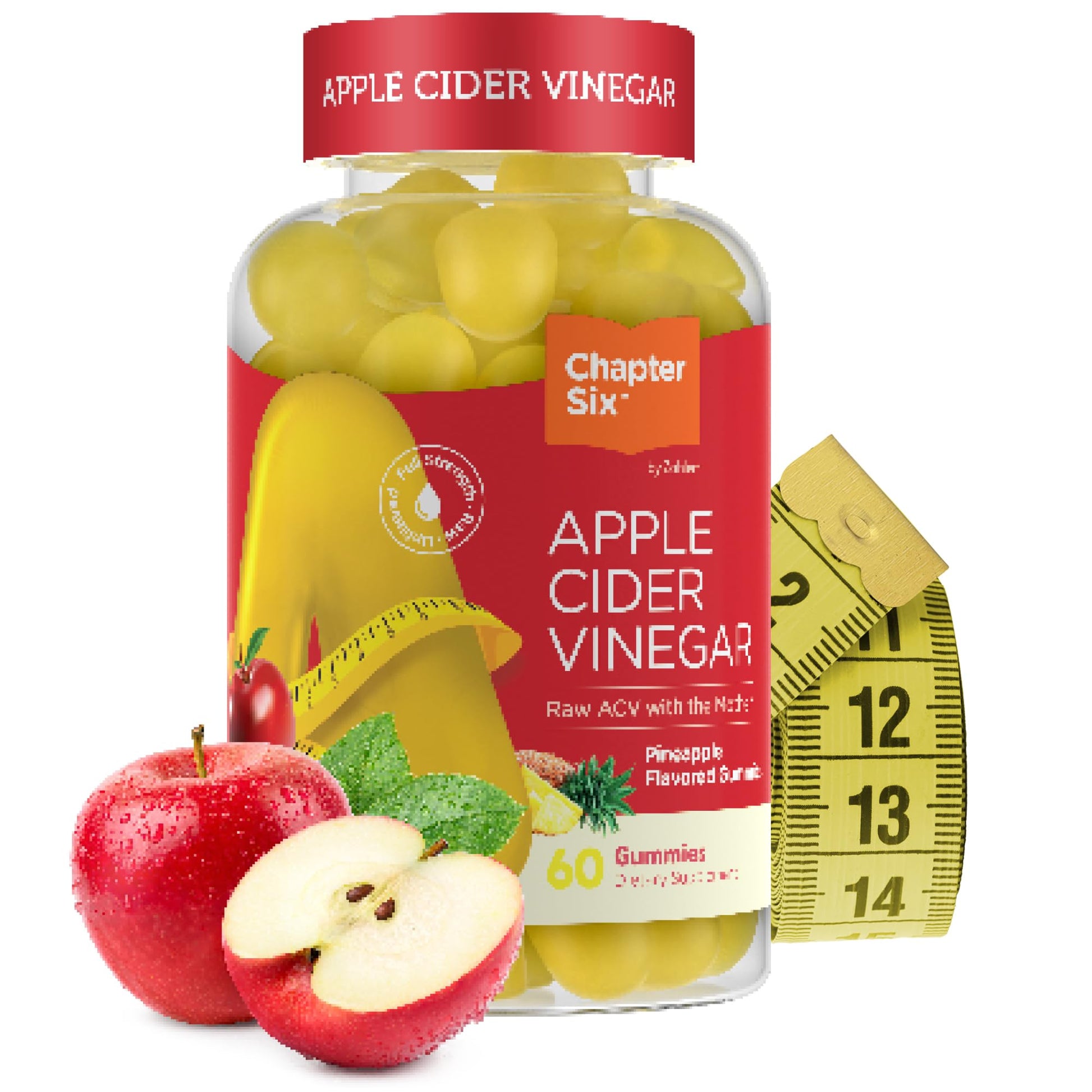 Zahler Apple Cider Vinegar Gummies 60 Count