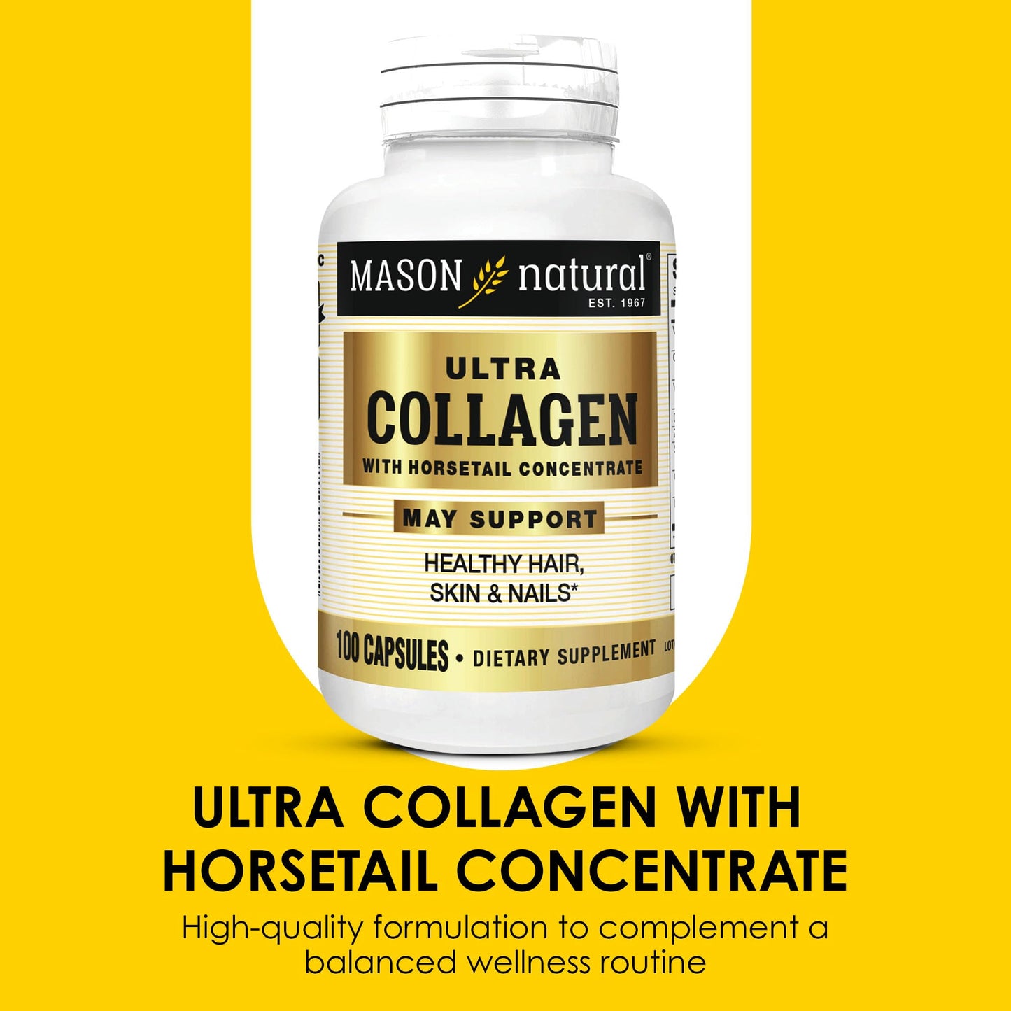 Mason Natural Ultra Collagen Capsules 100 Count