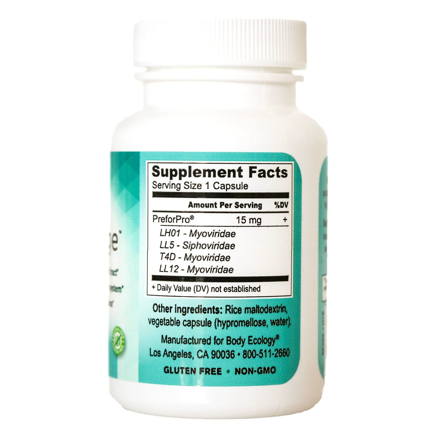 Bodycology EcoPhage Capsule 60 Count