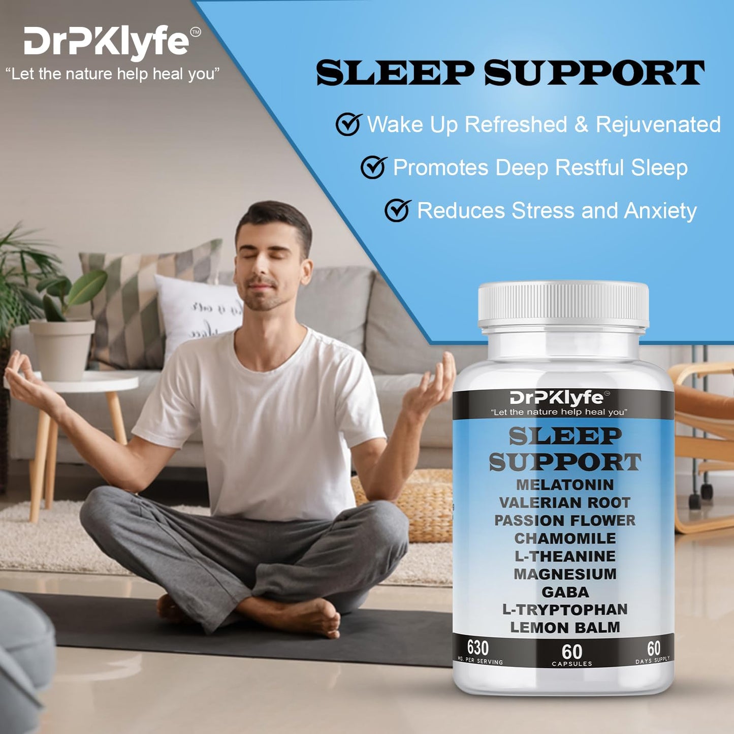 DrPKLyfe Sleep Aid 60 Capsules