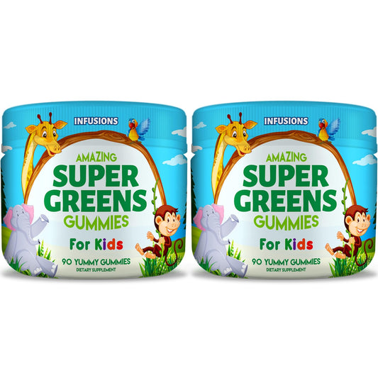 Infusions International Super Green Gummies for Kids 180 Count