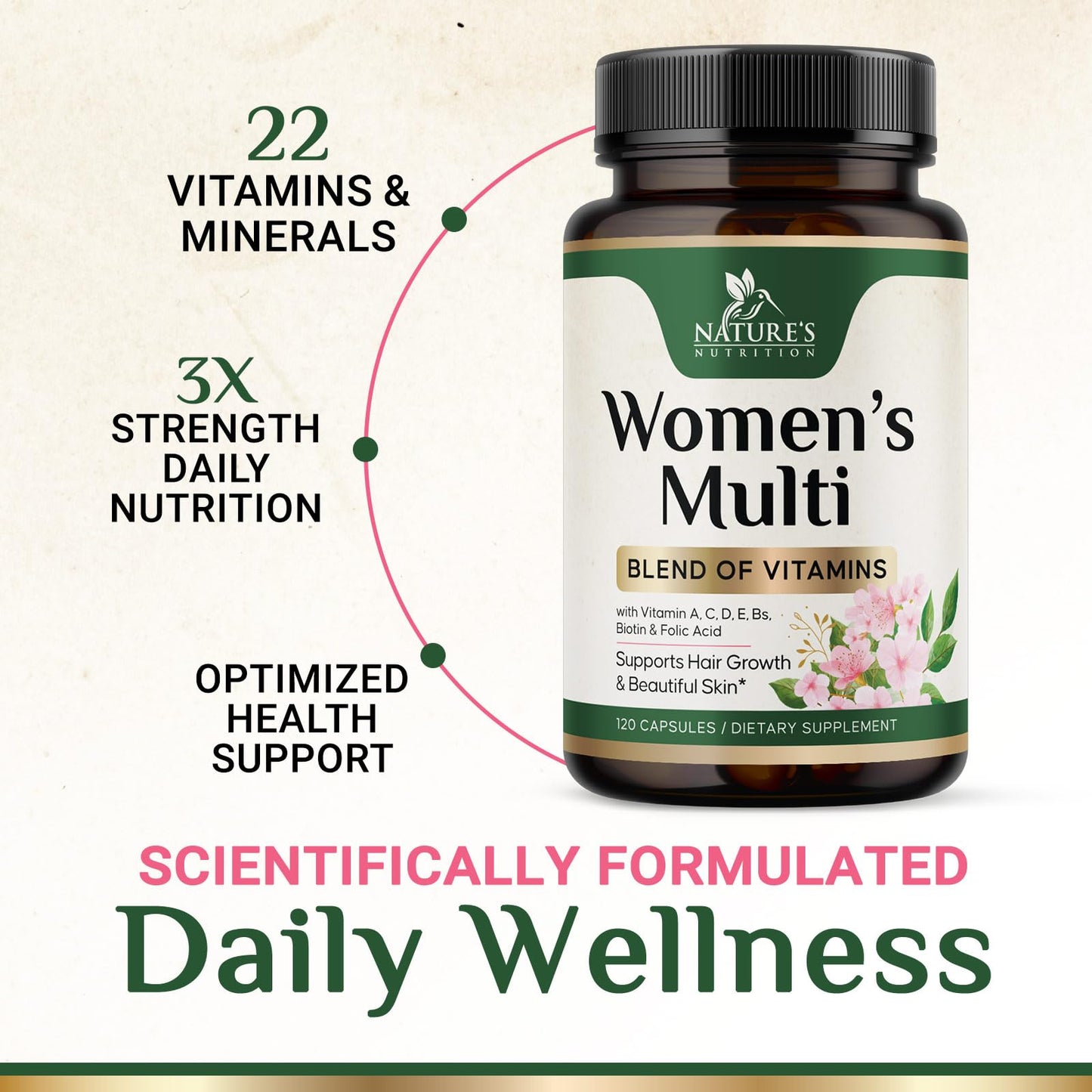 Nature's Nutrition Multivitamin for Women Capsules 120
