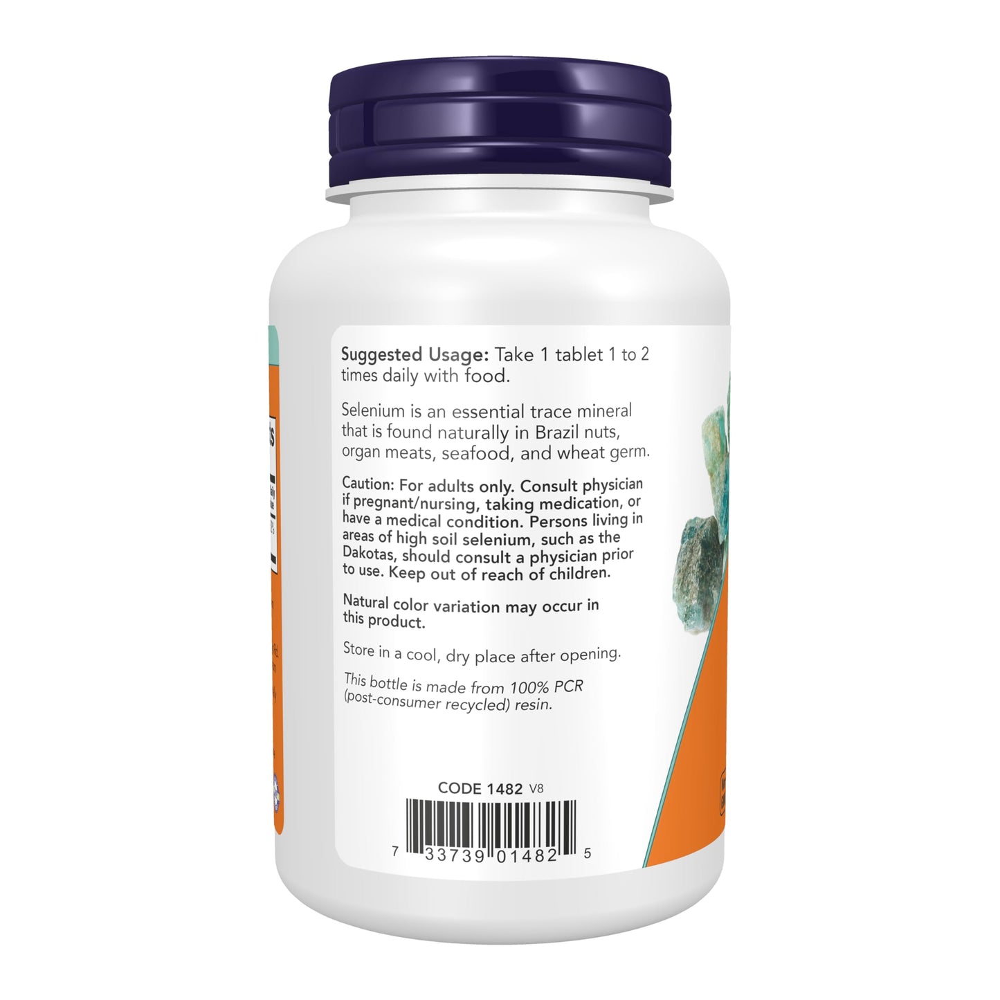NOW Foods Selenium (L-Selenomethionine) 100 mcg, Essential Mineral*, 250 Tablets