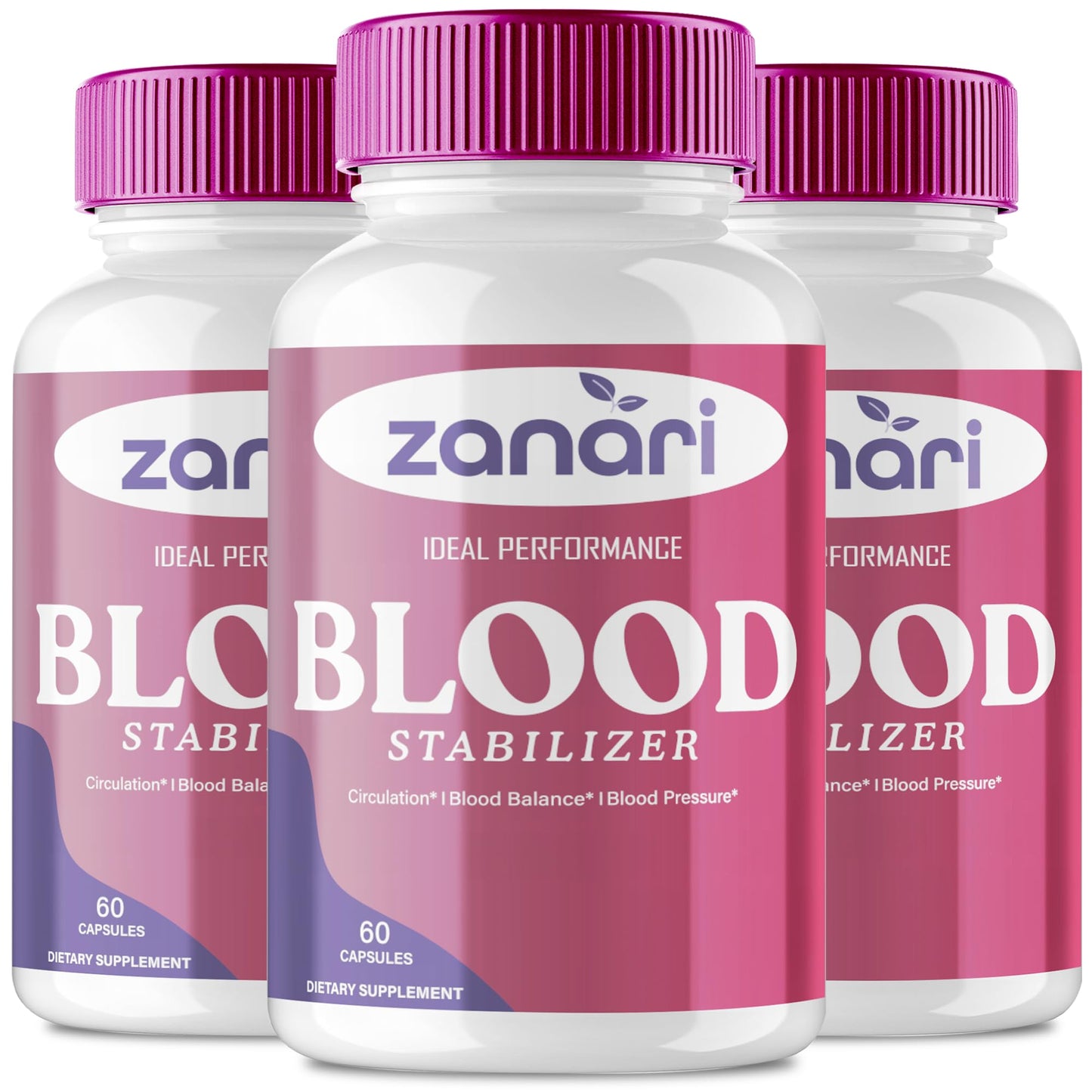 IDEAL PERFORMANCE Zanari Blood Stabilizer Capsules 180 Capsules