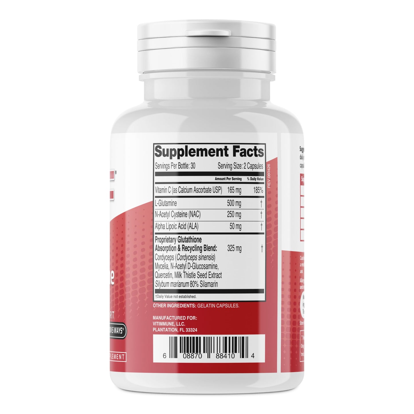 RKMD Original Glutathione Formula Essential Support, 60 Capsules