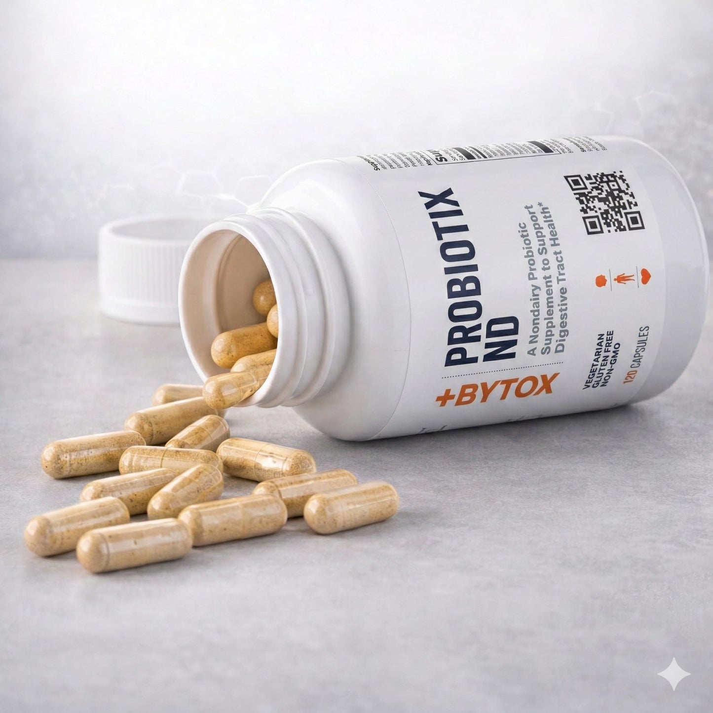 Bytox Probiotic Supplement Capsule, 120 Capsules