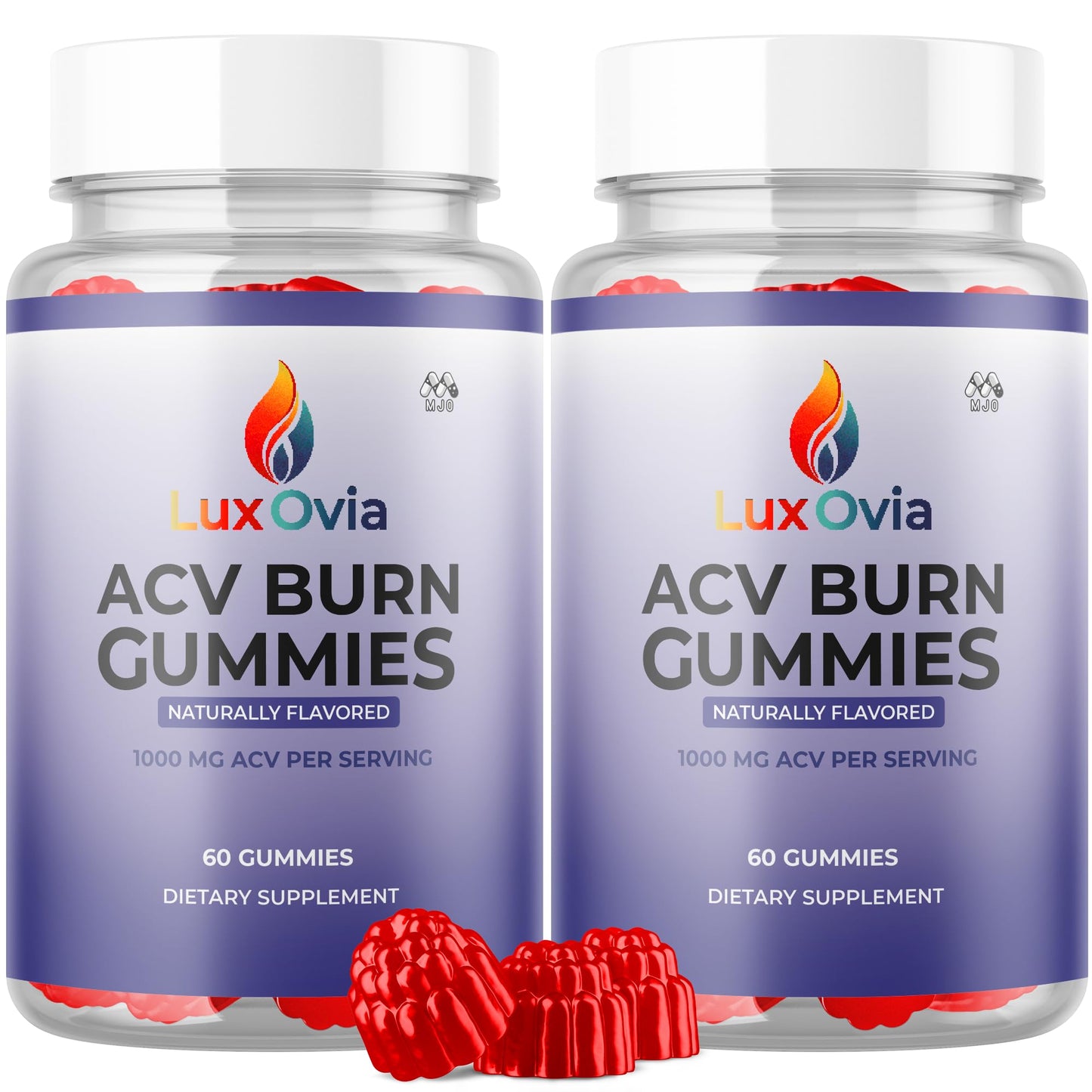 MJO LuxOvia Burn Gummies Chewable 120
