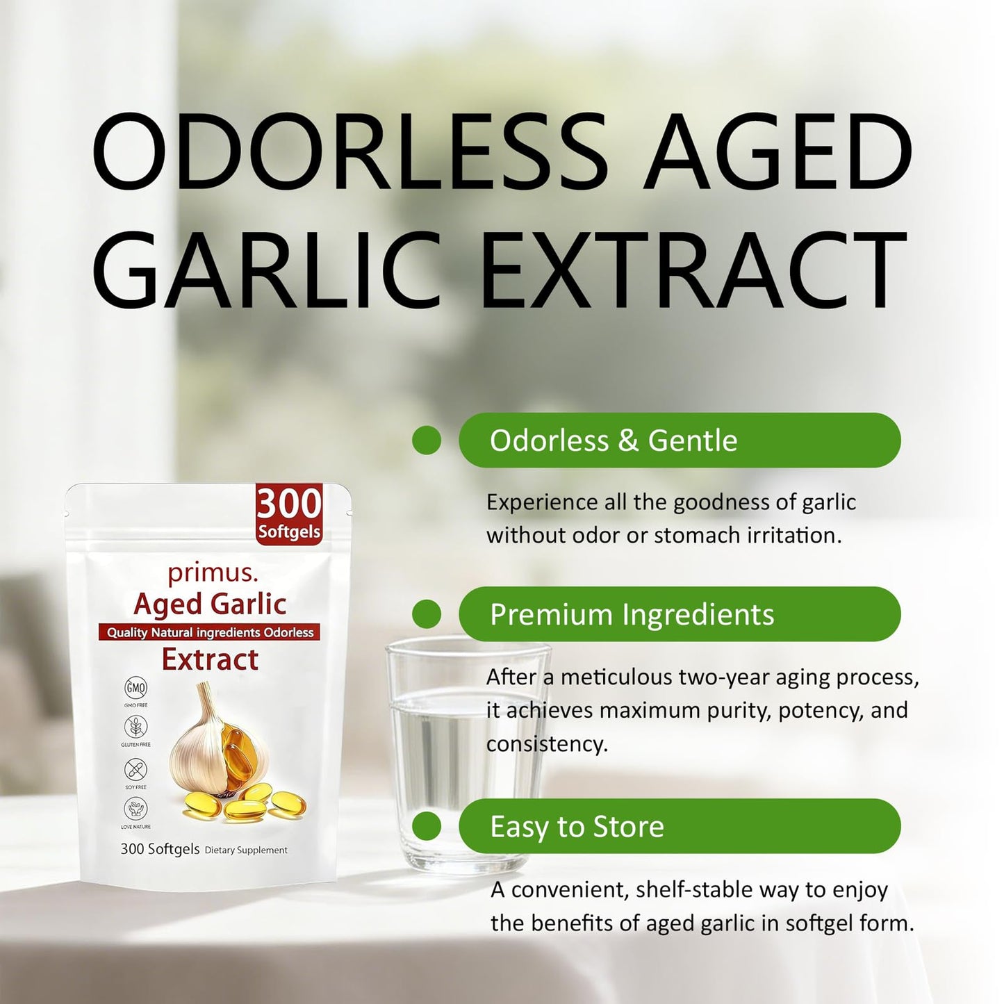Boranel Primus Aged Garlic Extract Capsule, 1 Count