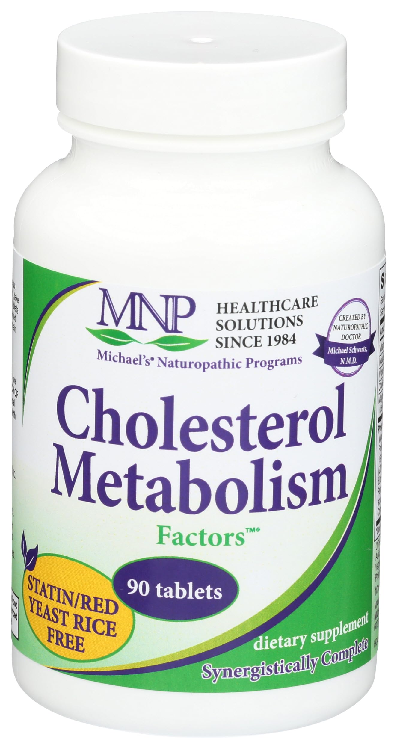 MICHAEL'S Health Naturopathic Programs Cholesterol Metabolism Factors, 90 Tablets
