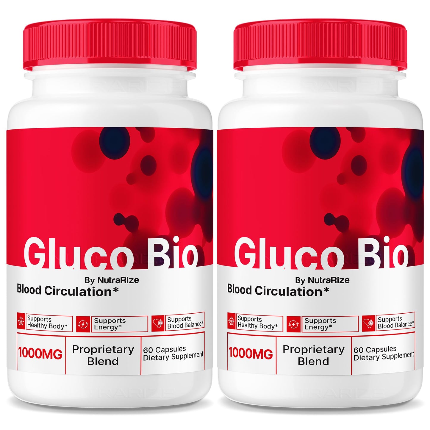 NutraRize GlucoBio Capsules 120 Capsules