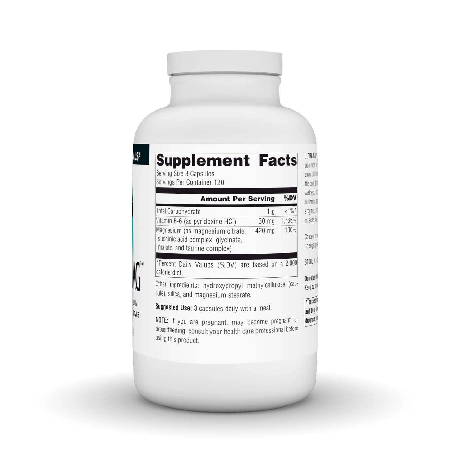 Source Naturals Ultra-Mag 5-in-1 Bioavailable Magnesium, 360 Capsules