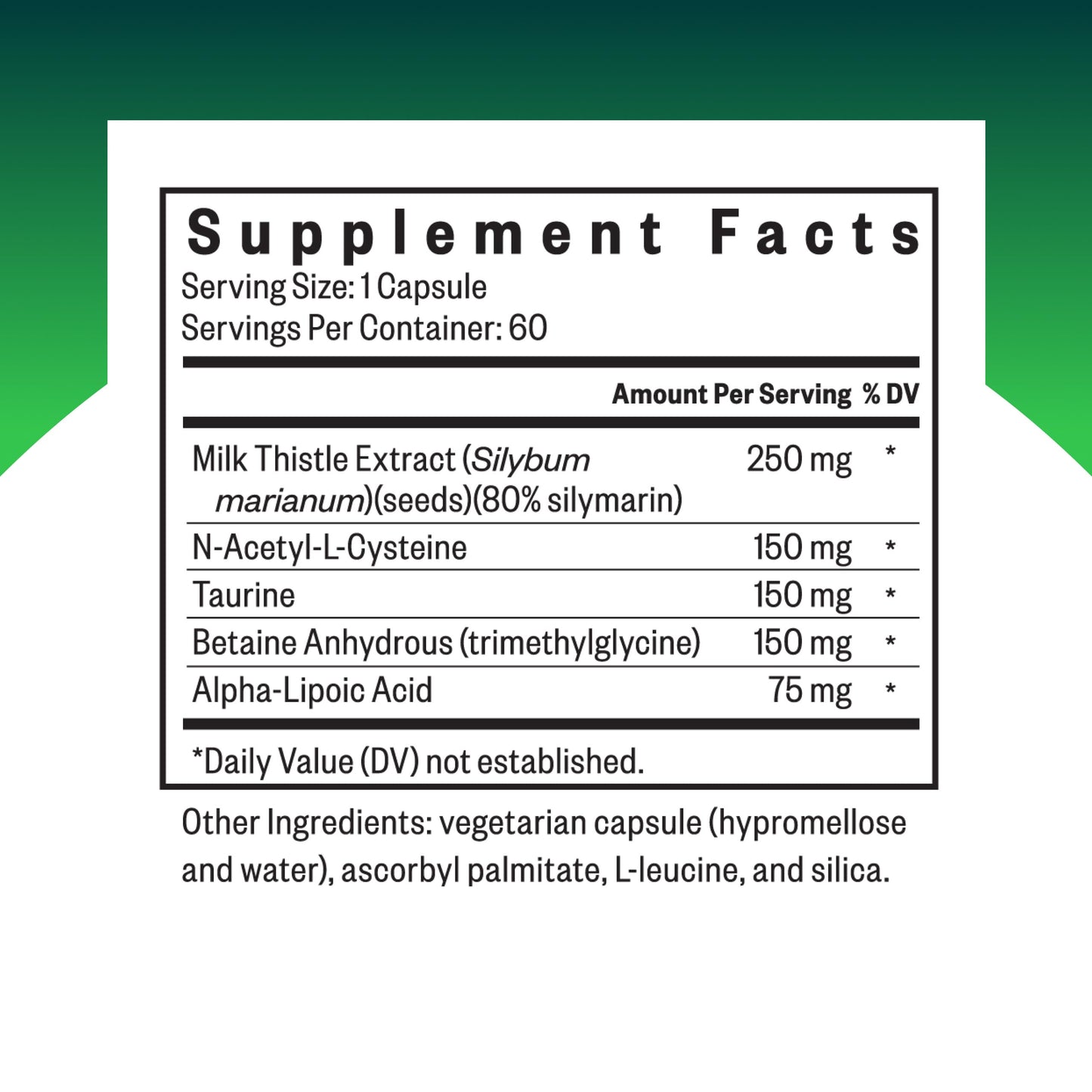 Seeking Health Liver Nutrients 60 Capsules