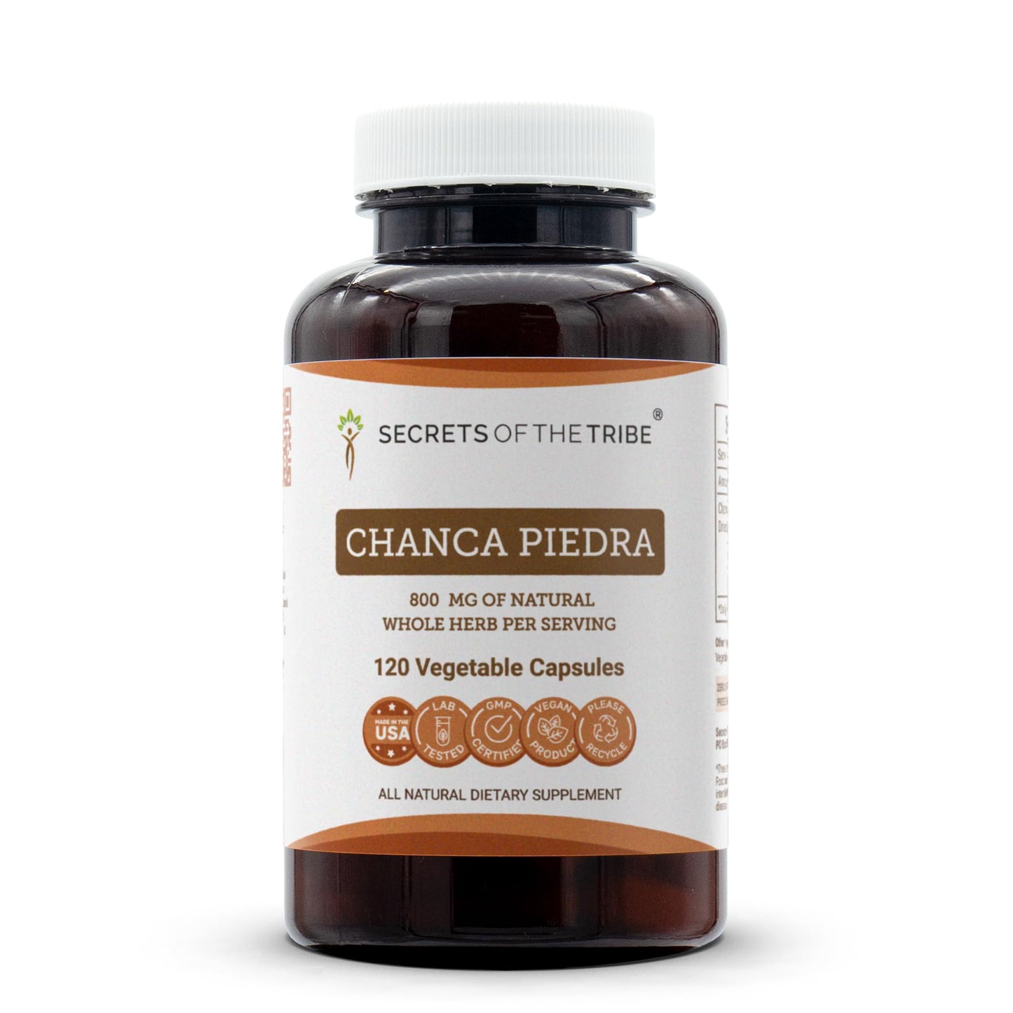 Secrets of the Tribe Chanca Piedra Capsule 120 Count