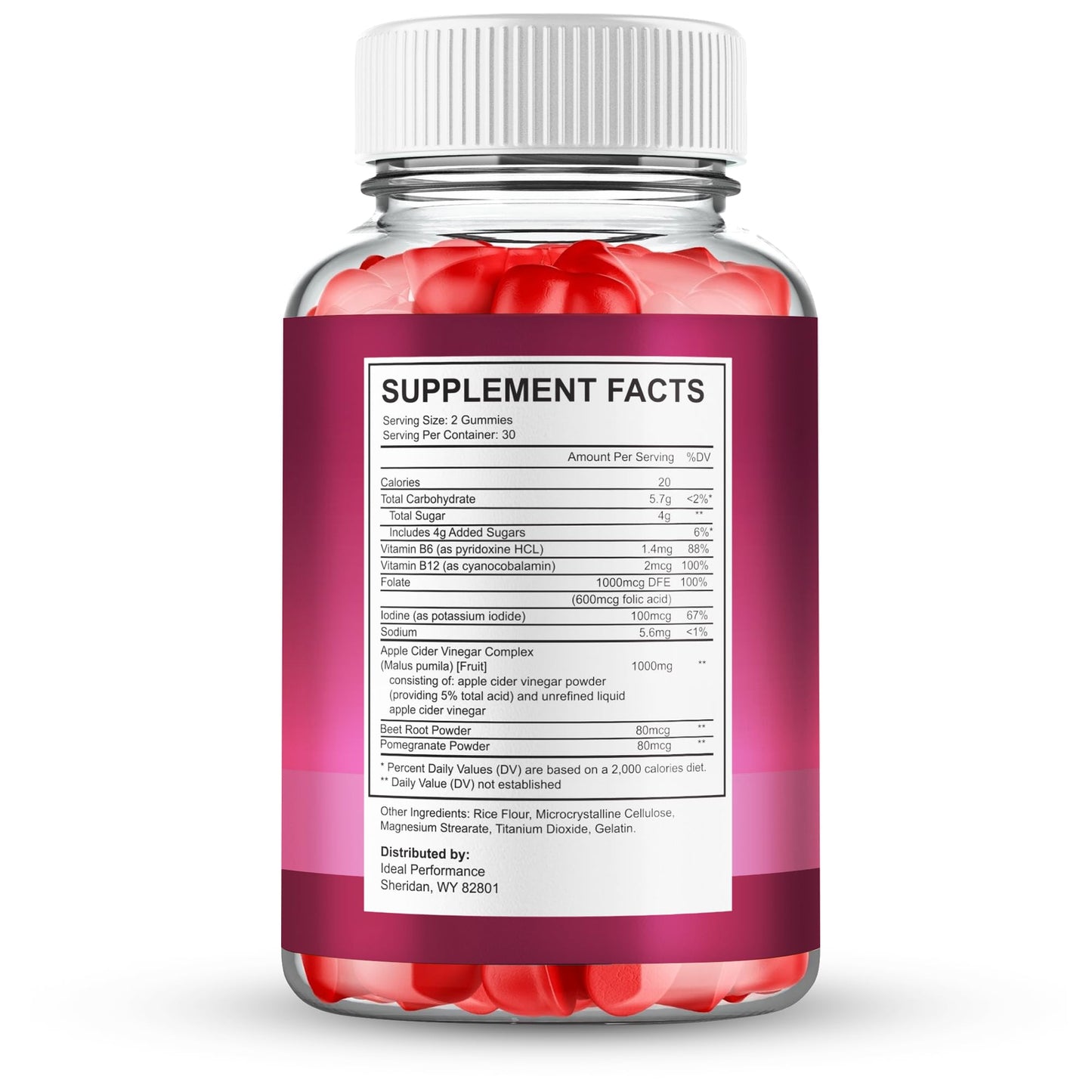 IDEAL PERFORMANCE Lipotrine Gummies 300 Gummies