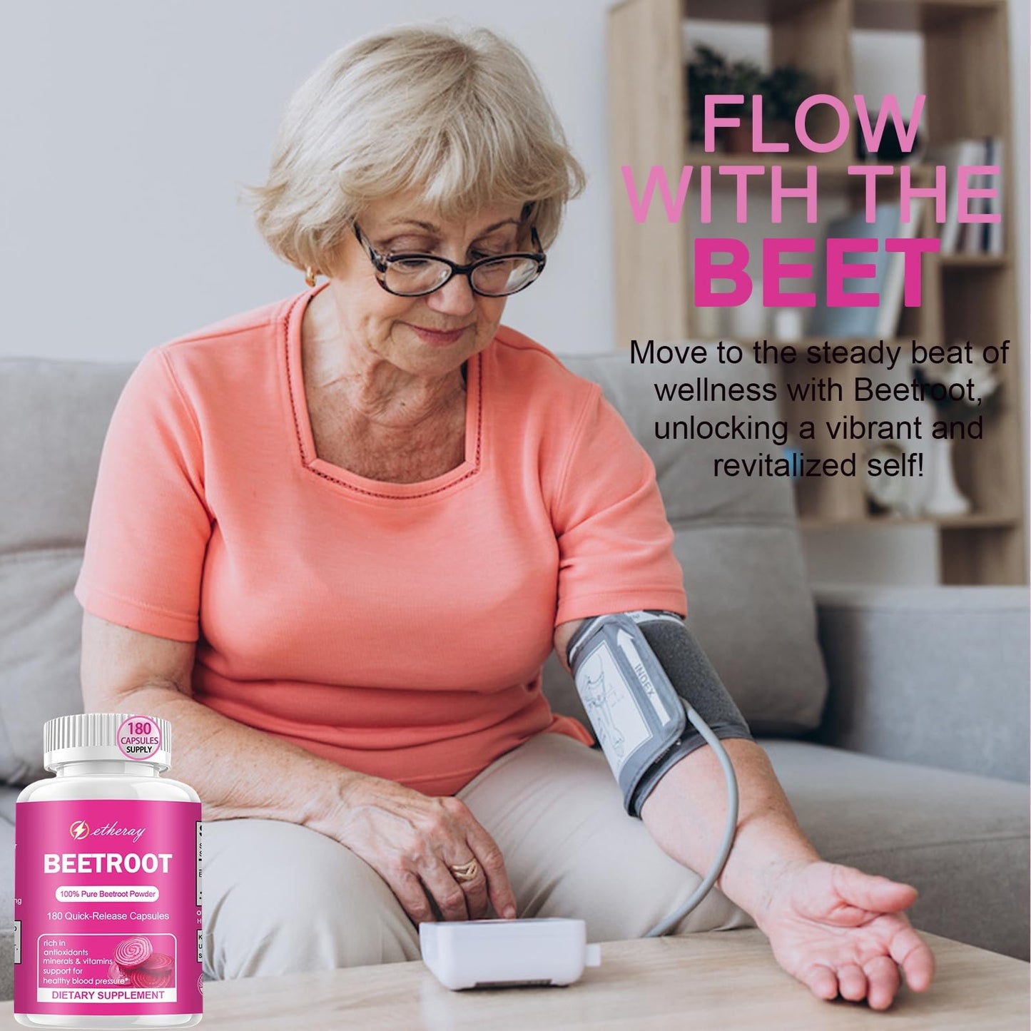 etheray Beet Root Capsules 180 Capsules
