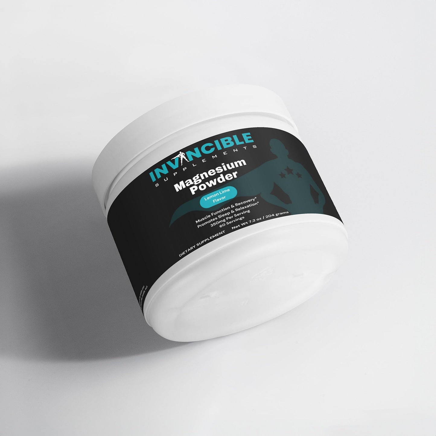 Invincible Supplements Magnesium Citrate Powder 7.2 oz