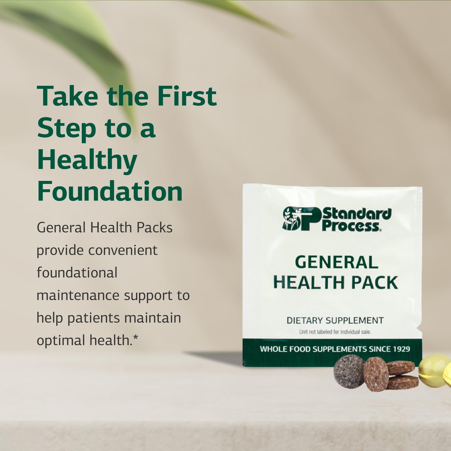 Standard Process Inc. General Health Pack 60 Tablets