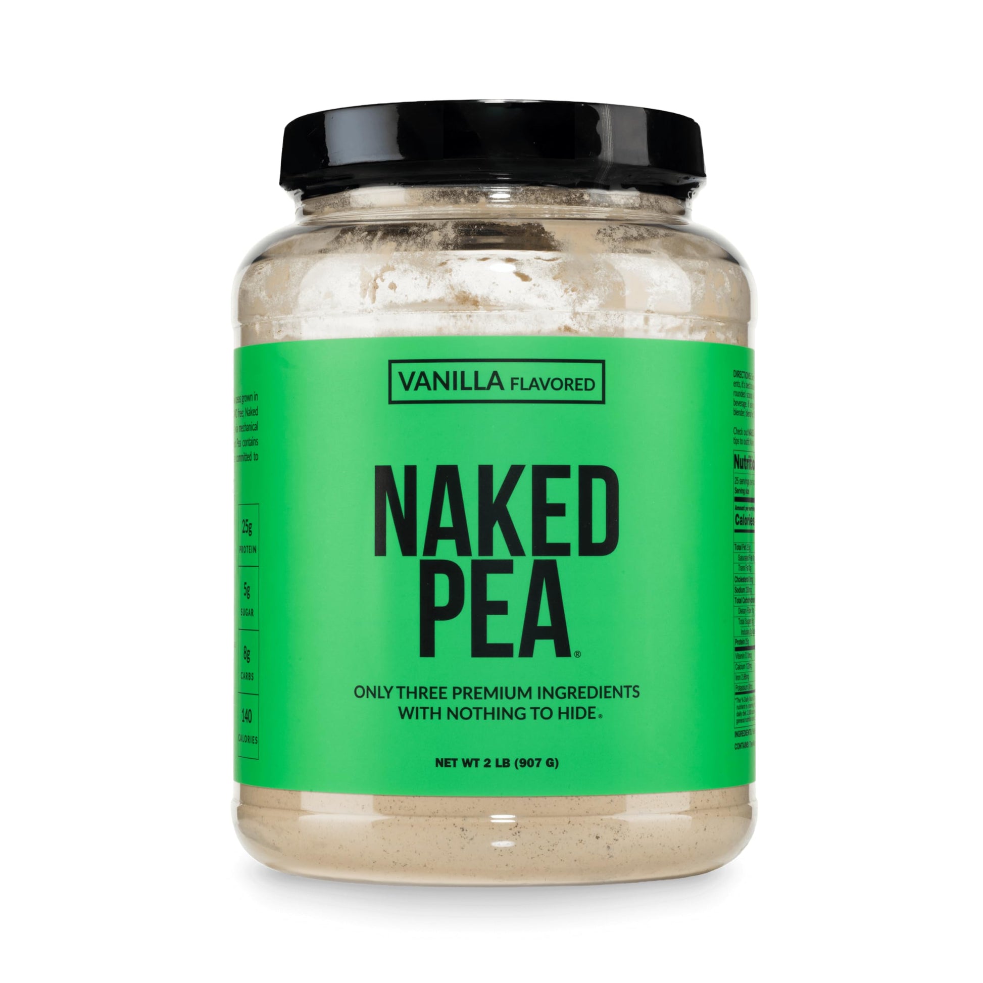 NAKED Vanilla Pea Protein Isolate Protein Powder, 32 Servings